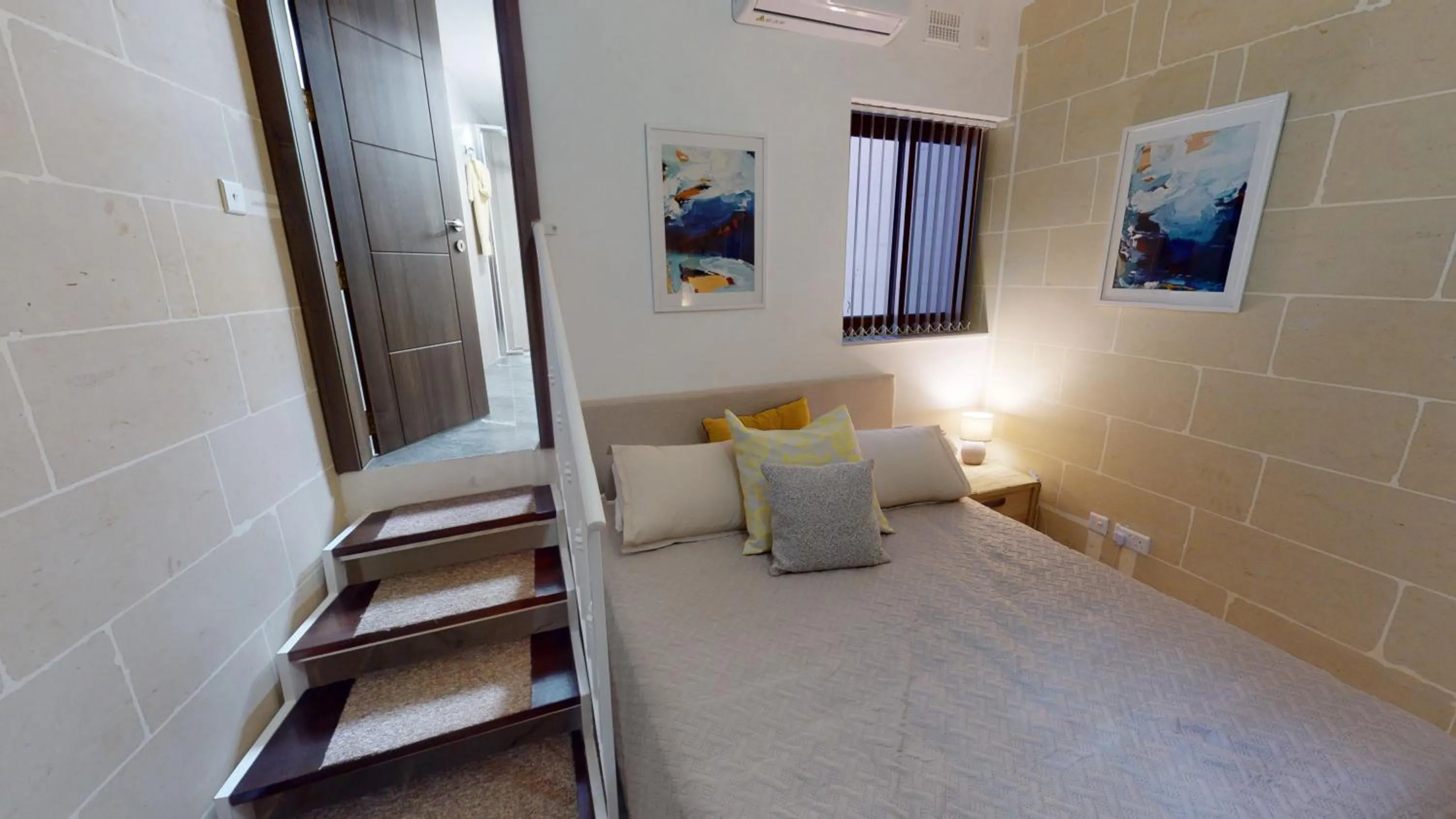 Bed, Seating Area in Dubhlina - Luxury Bed & Breakfast - Gozo