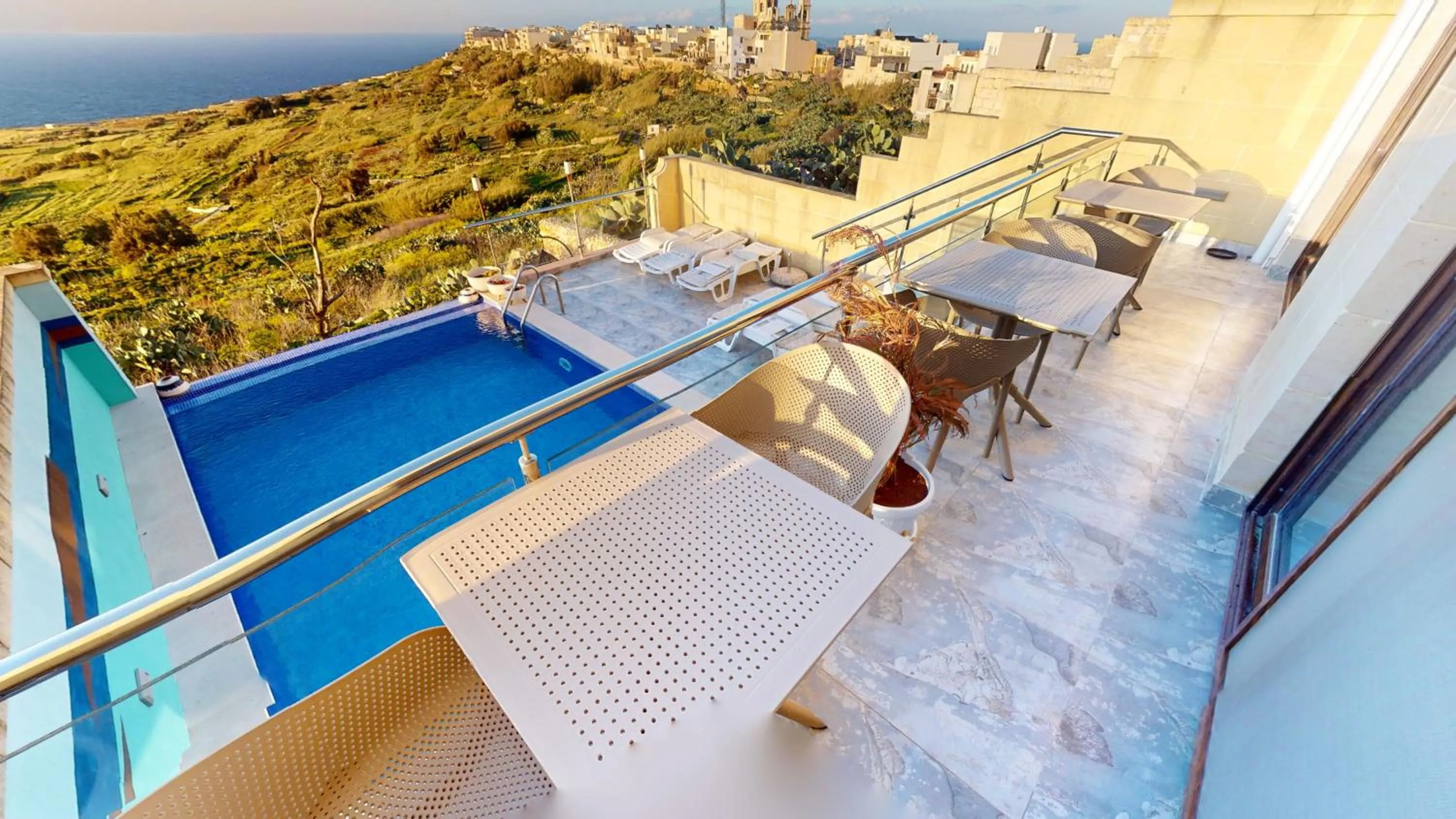 Day, Pool View in Dubhlina - Luxury Bed & Breakfast - Gozo