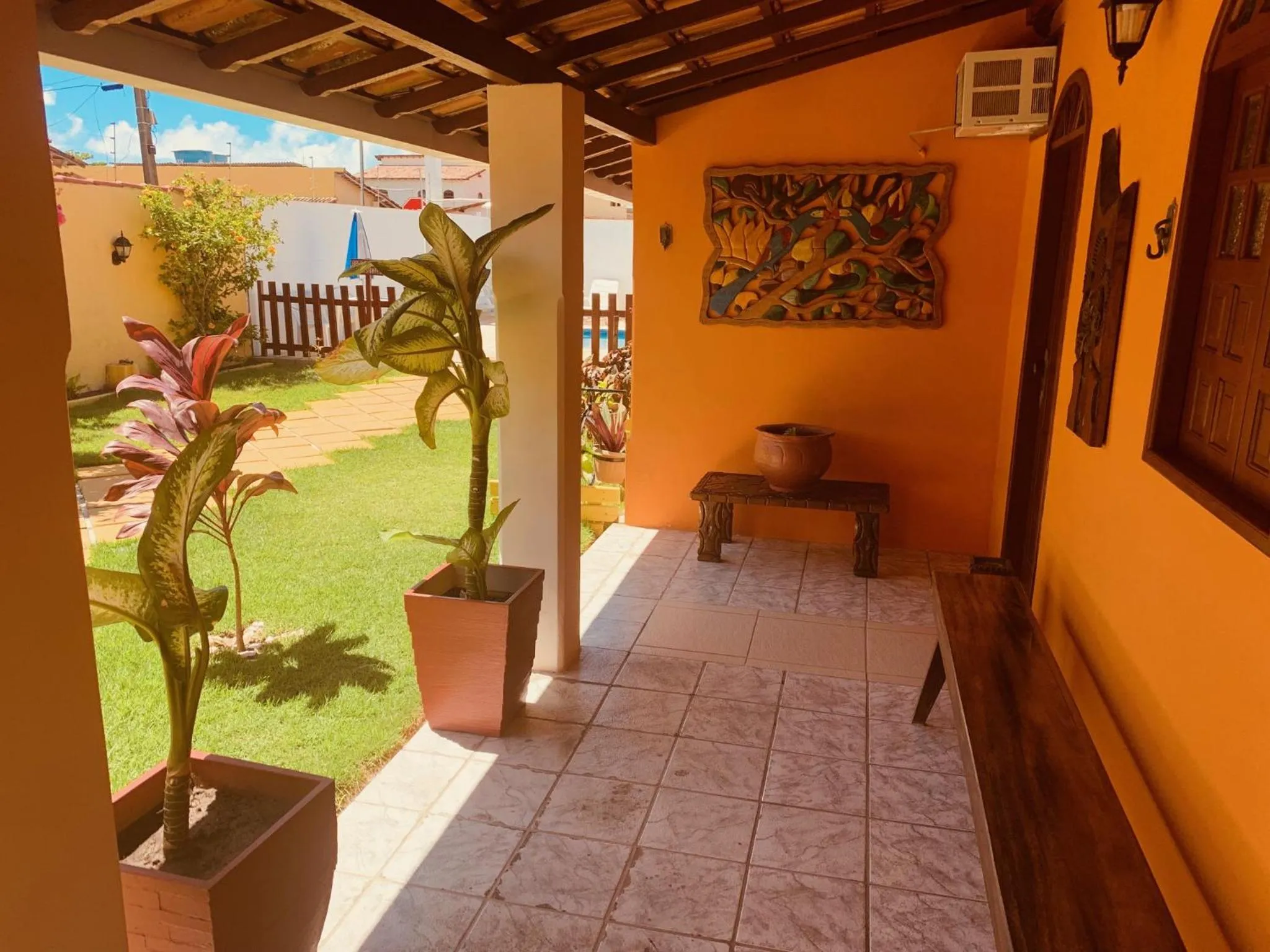 Garden in Pousada Paradise