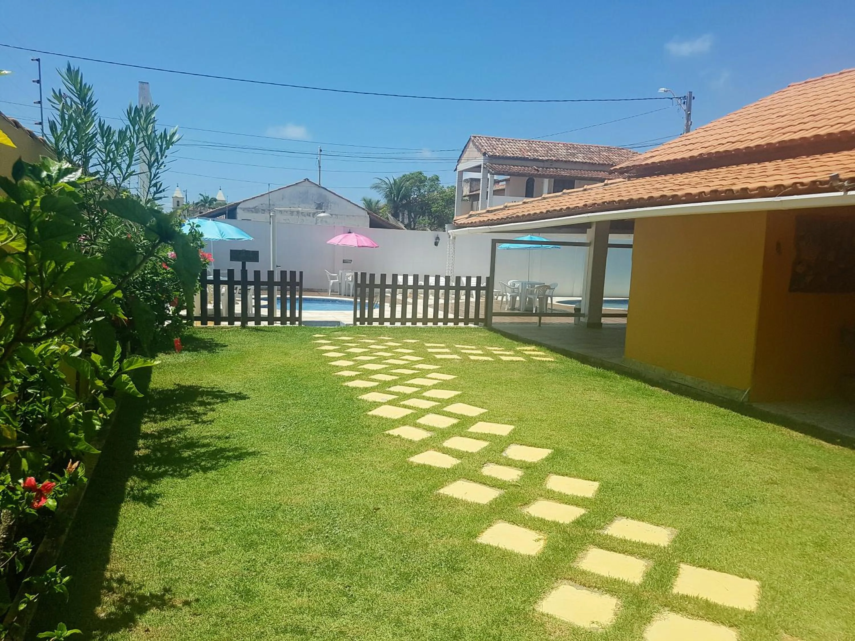 Garden in Pousada Paradise