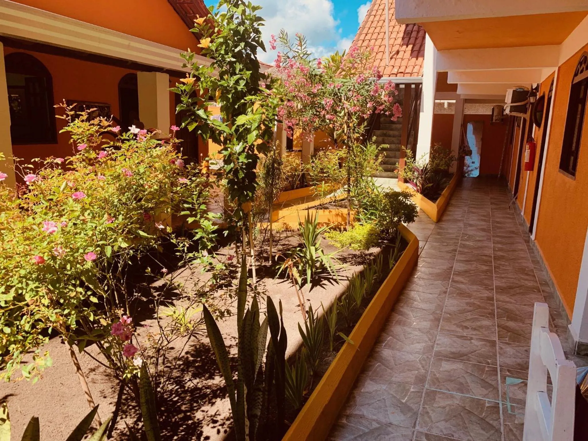 Garden in Pousada Paradise