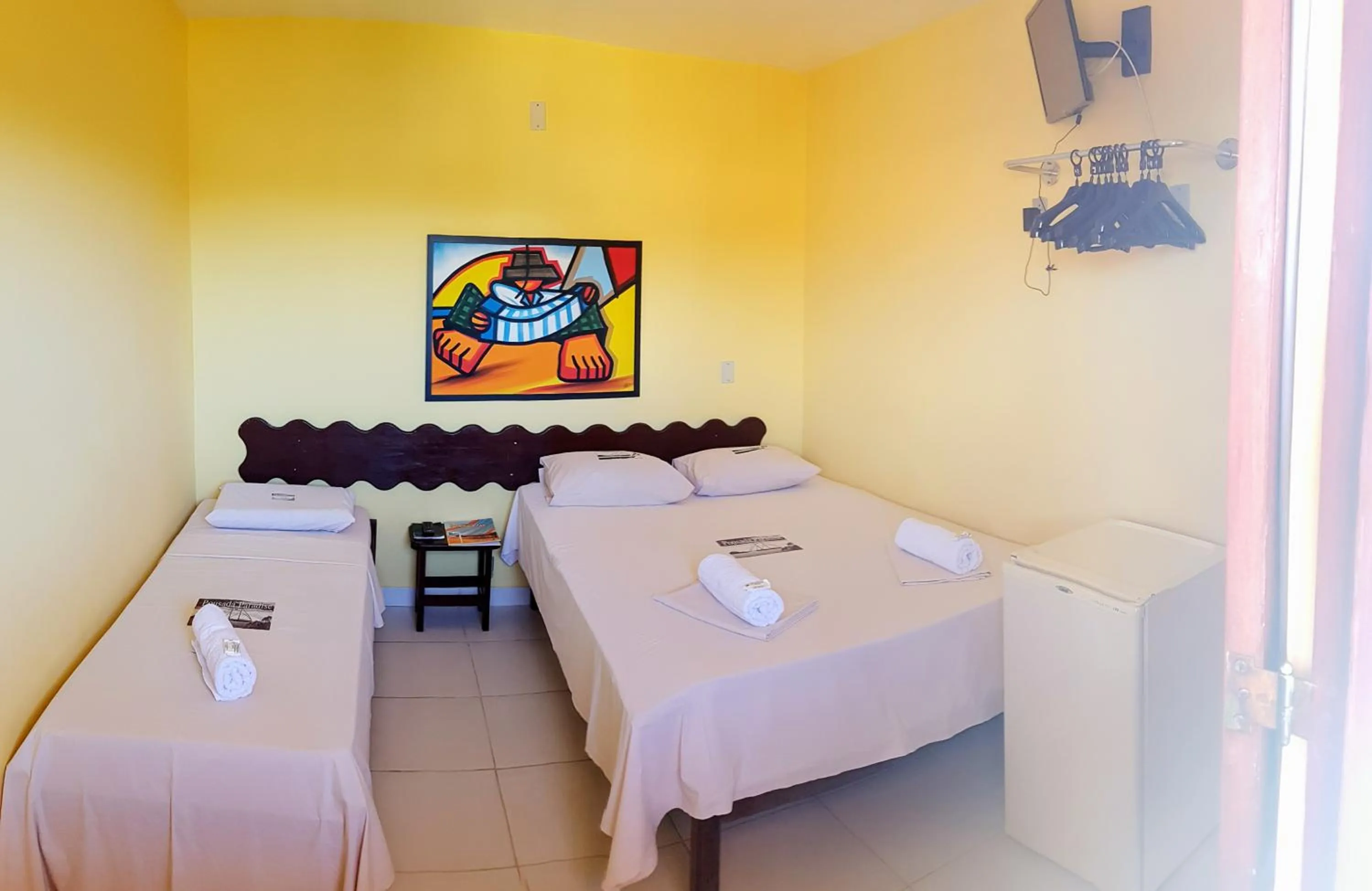 Photo of the whole room, Bed in Pousada Paradise