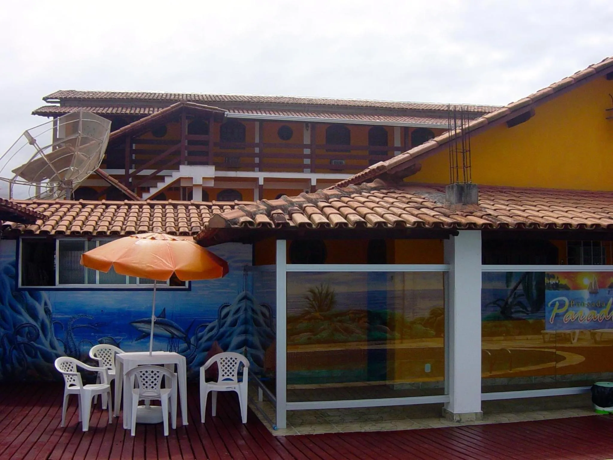 Property building in Pousada Paradise