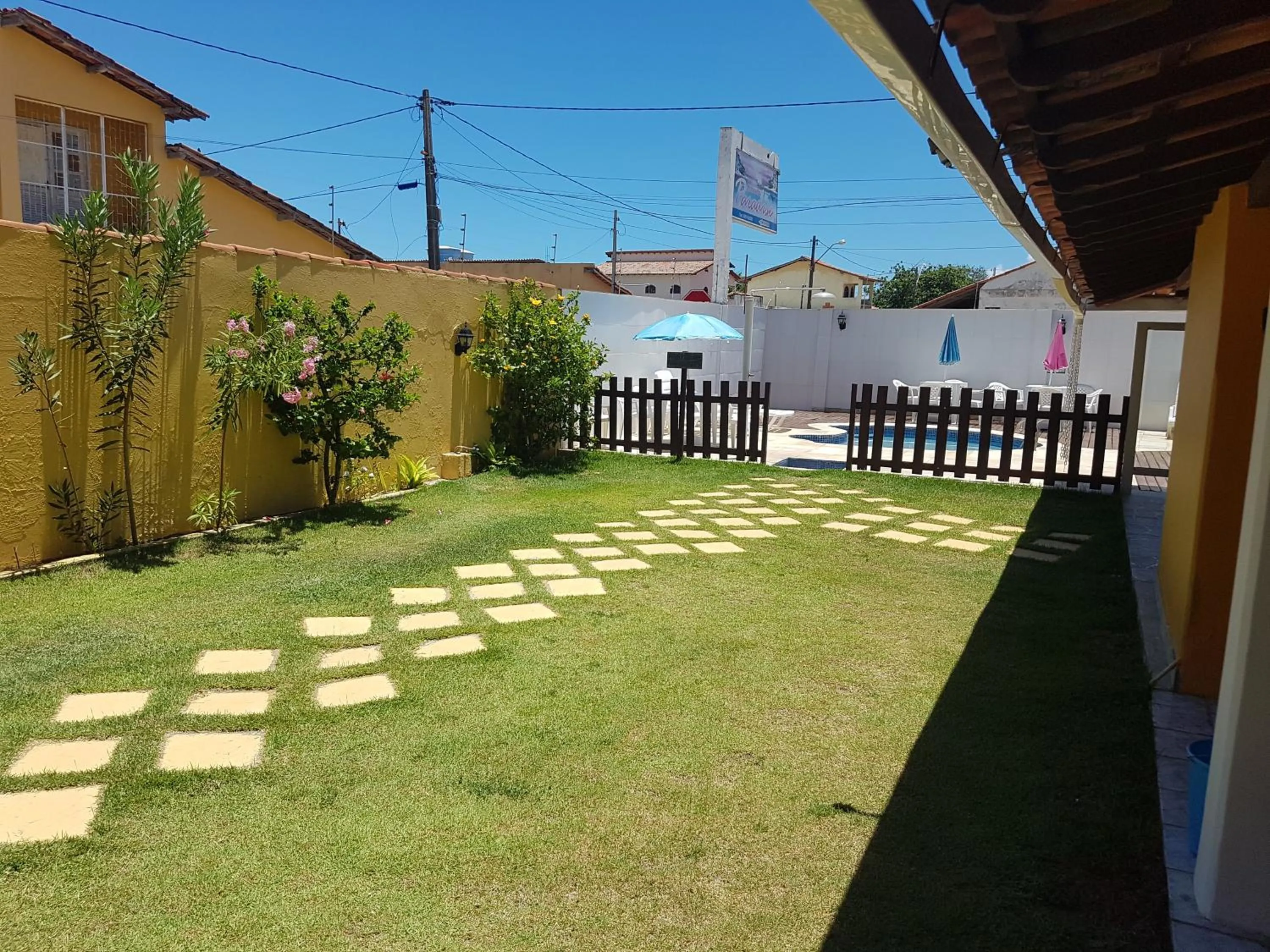 Garden in Pousada Paradise