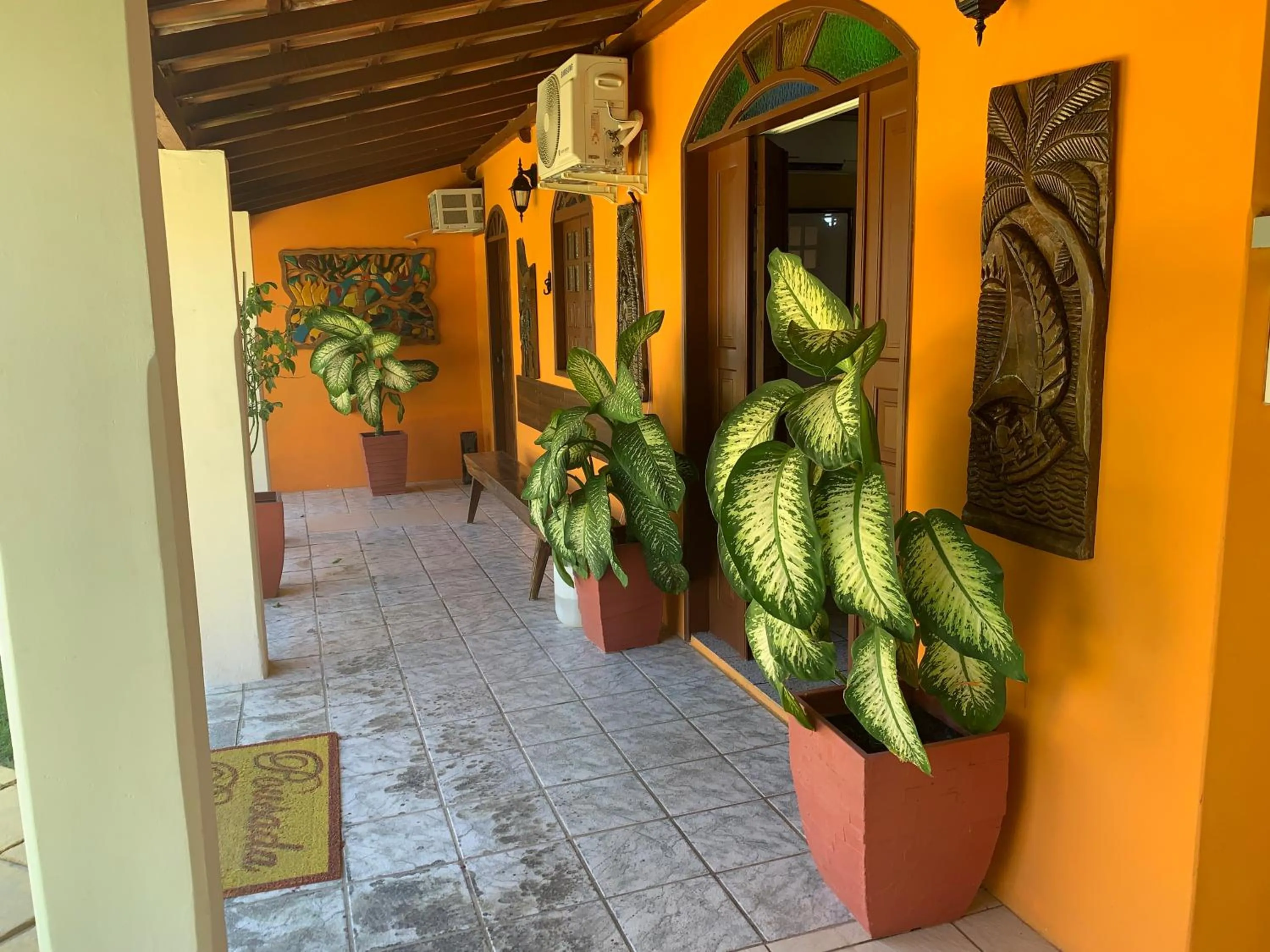 Facade/entrance in Pousada Paradise