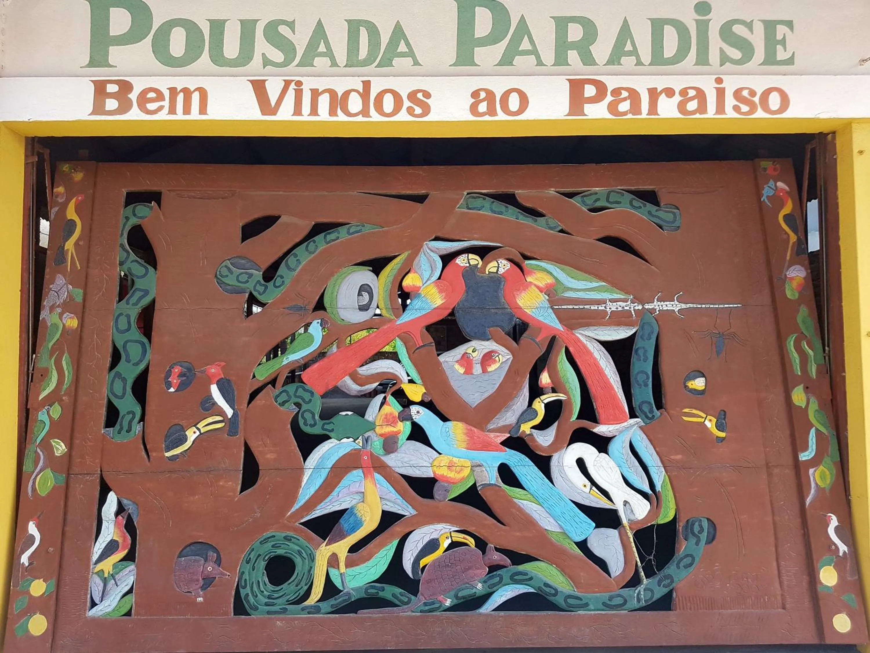 Property building in Pousada Paradise