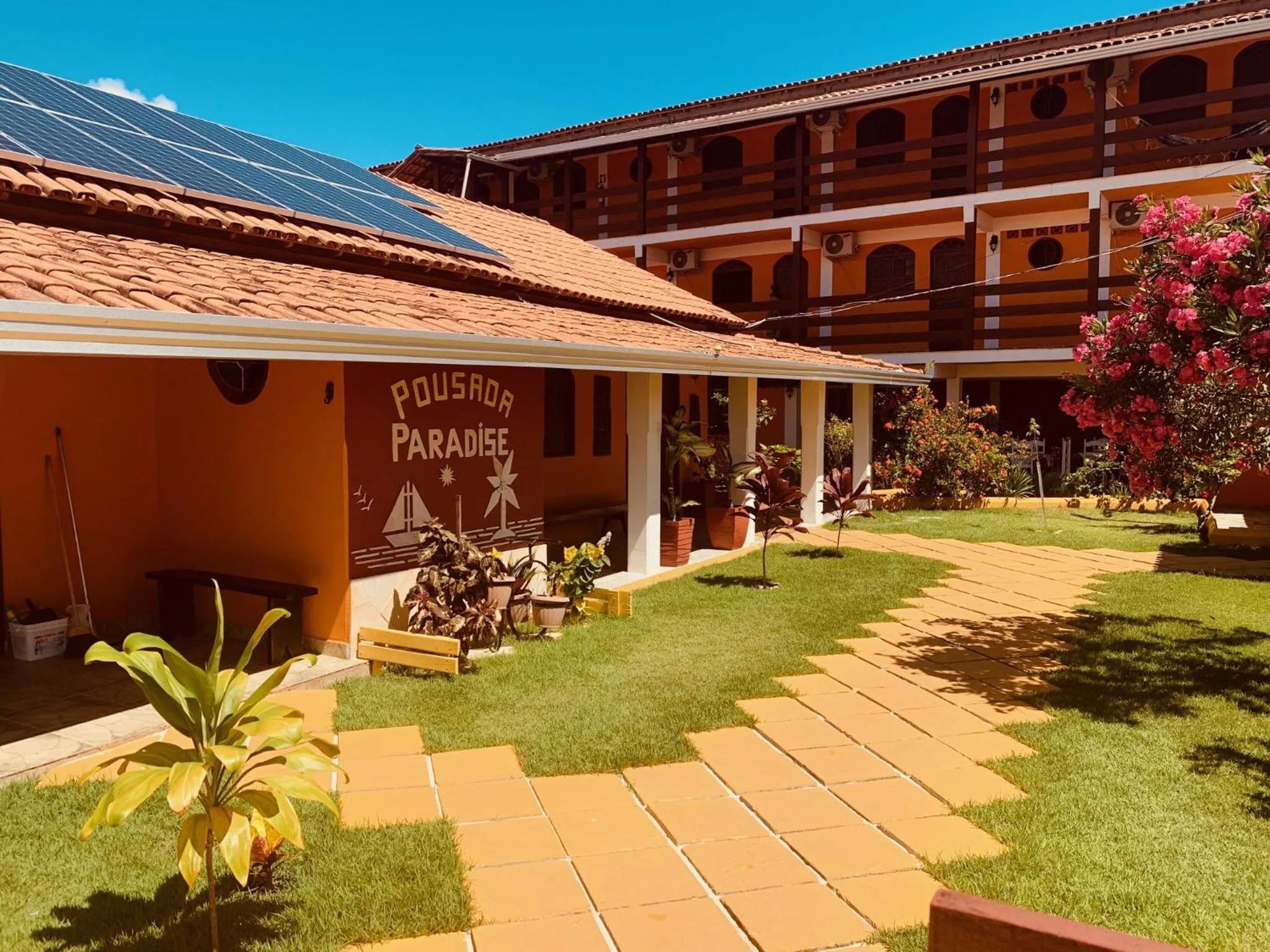 Facade/entrance in Pousada Paradise
