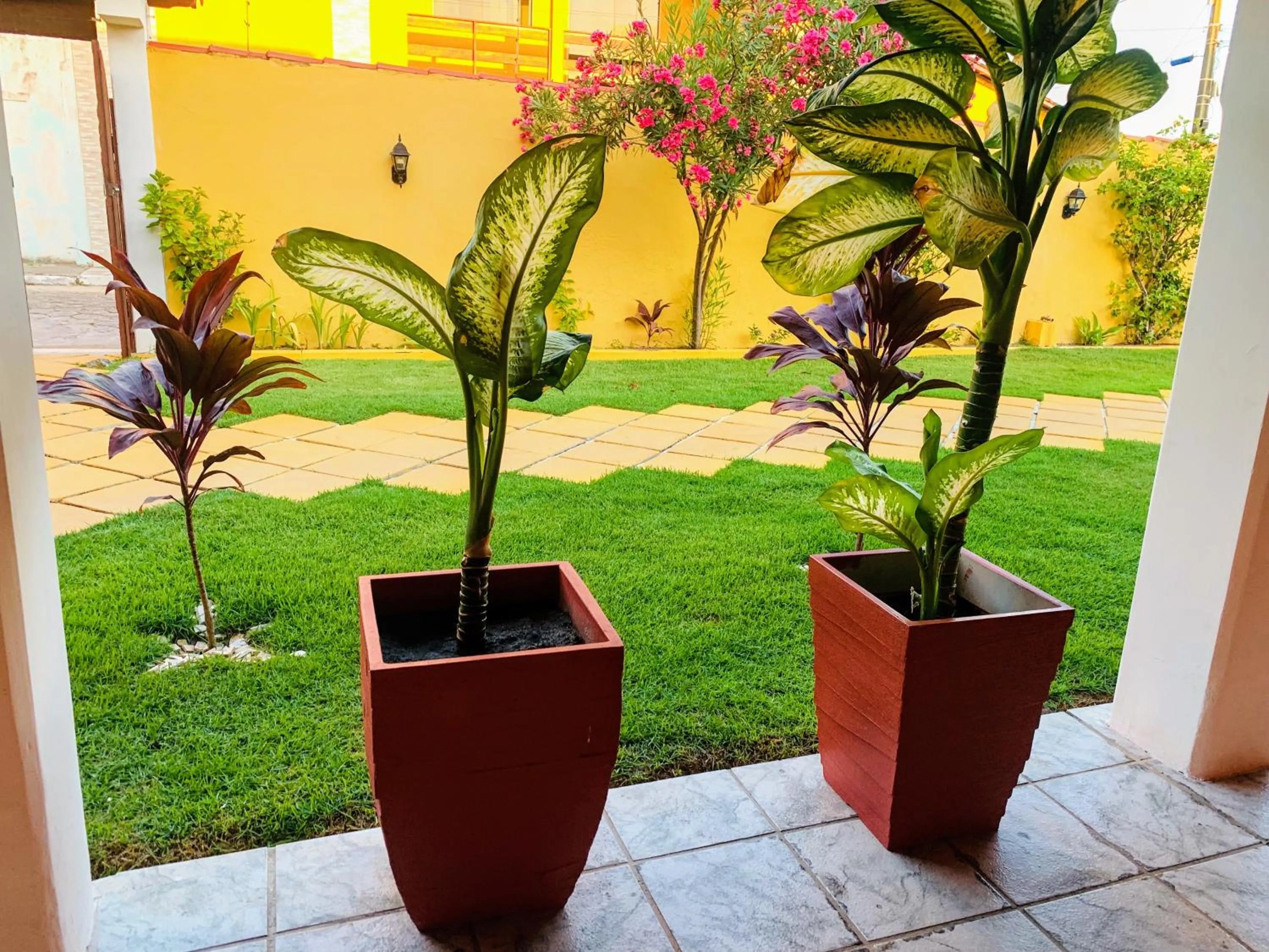 Patio in Pousada Paradise