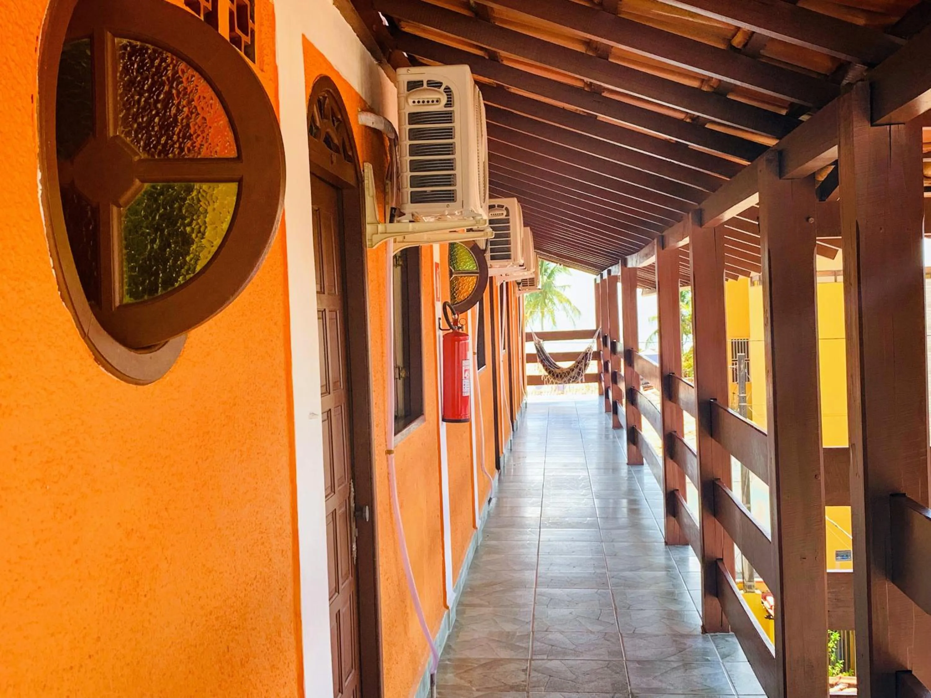 Balcony/Terrace in Pousada Paradise