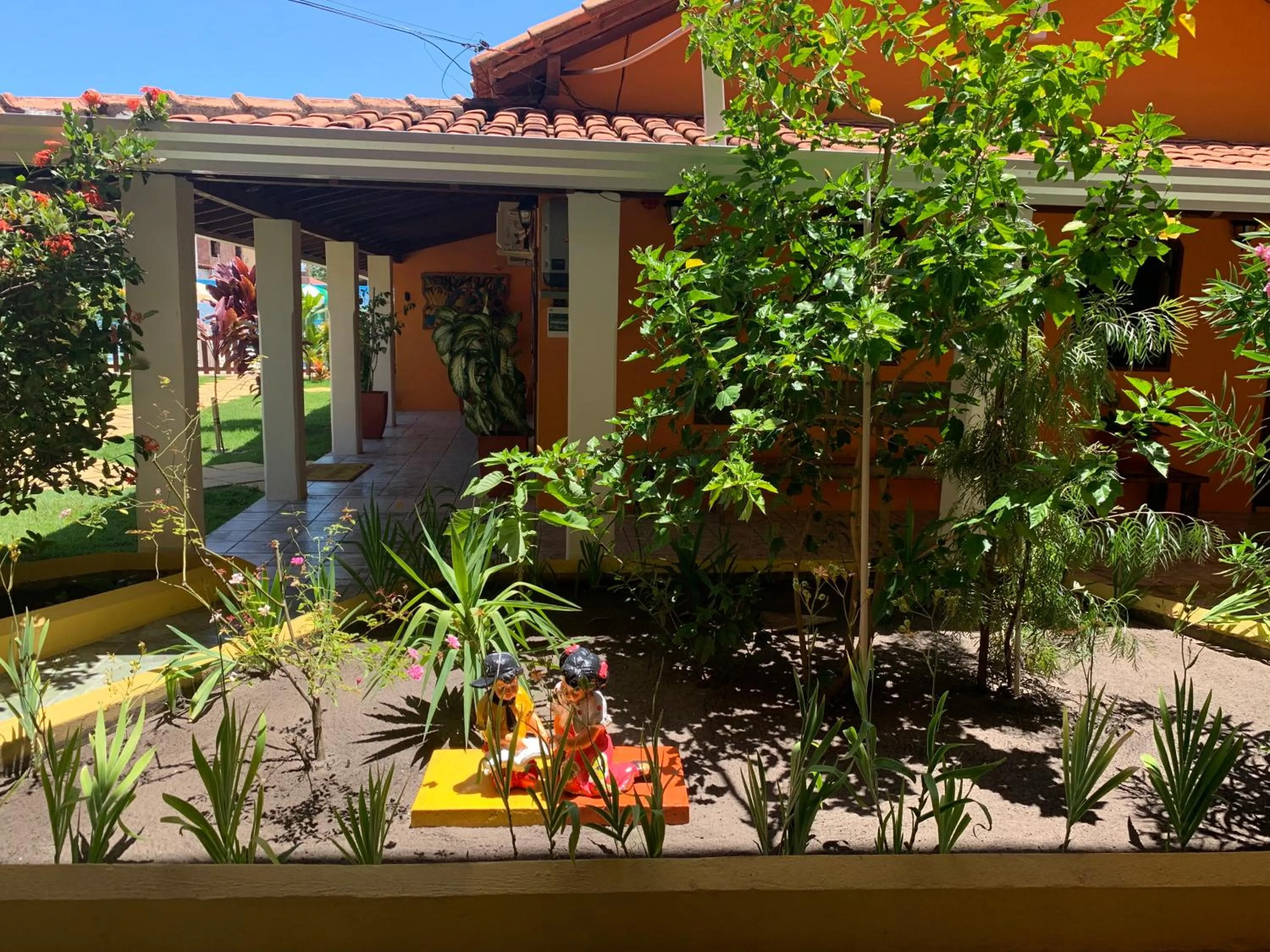 Patio in Pousada Paradise