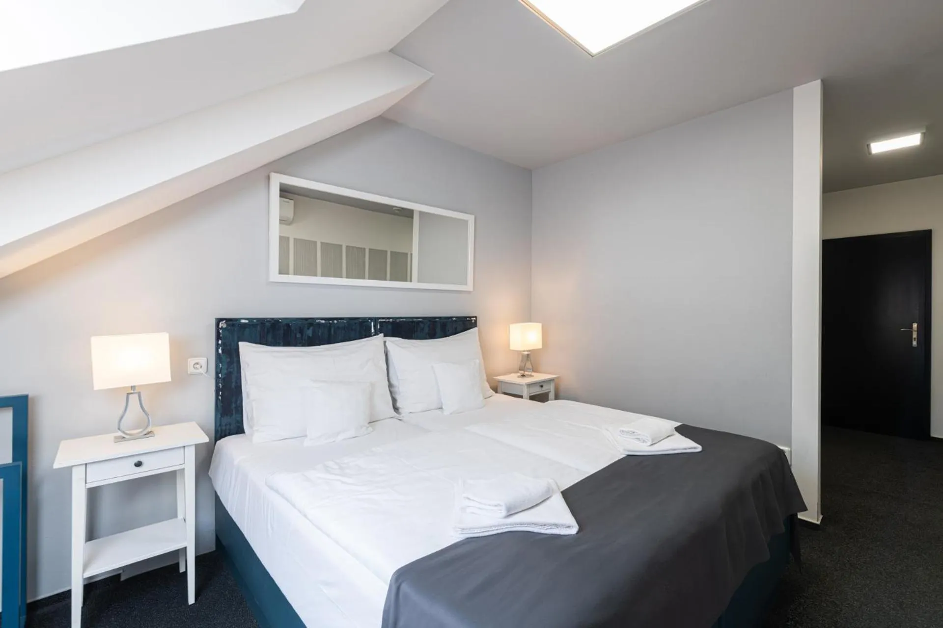 Bedroom, Bed in Hotel Maroli Mikulov