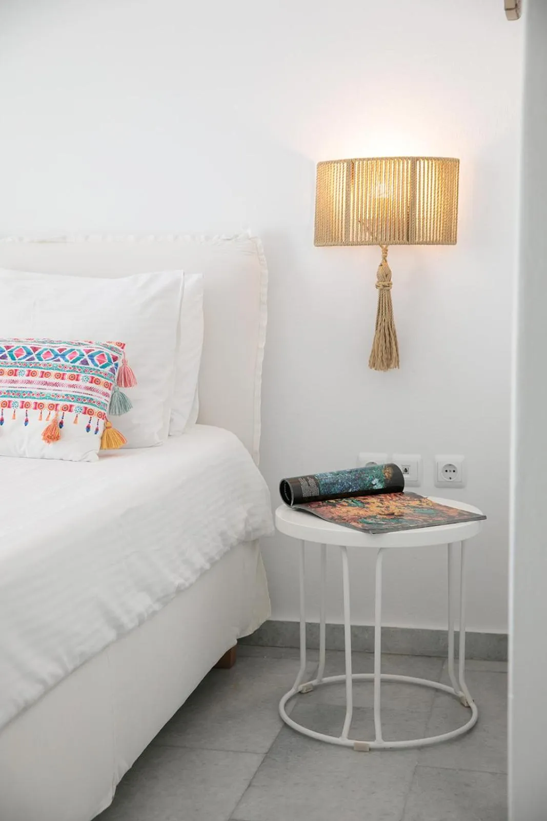 Bed in Ippokampos Beachfront