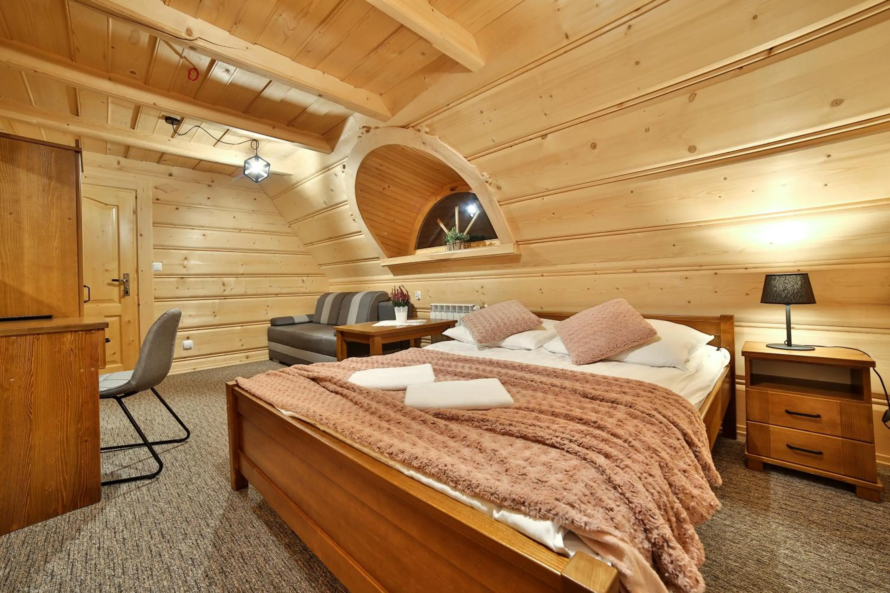 Photo of the whole room, Bed in Willa Jarząbek - 5 min do term Szaflary I Gorący Potok