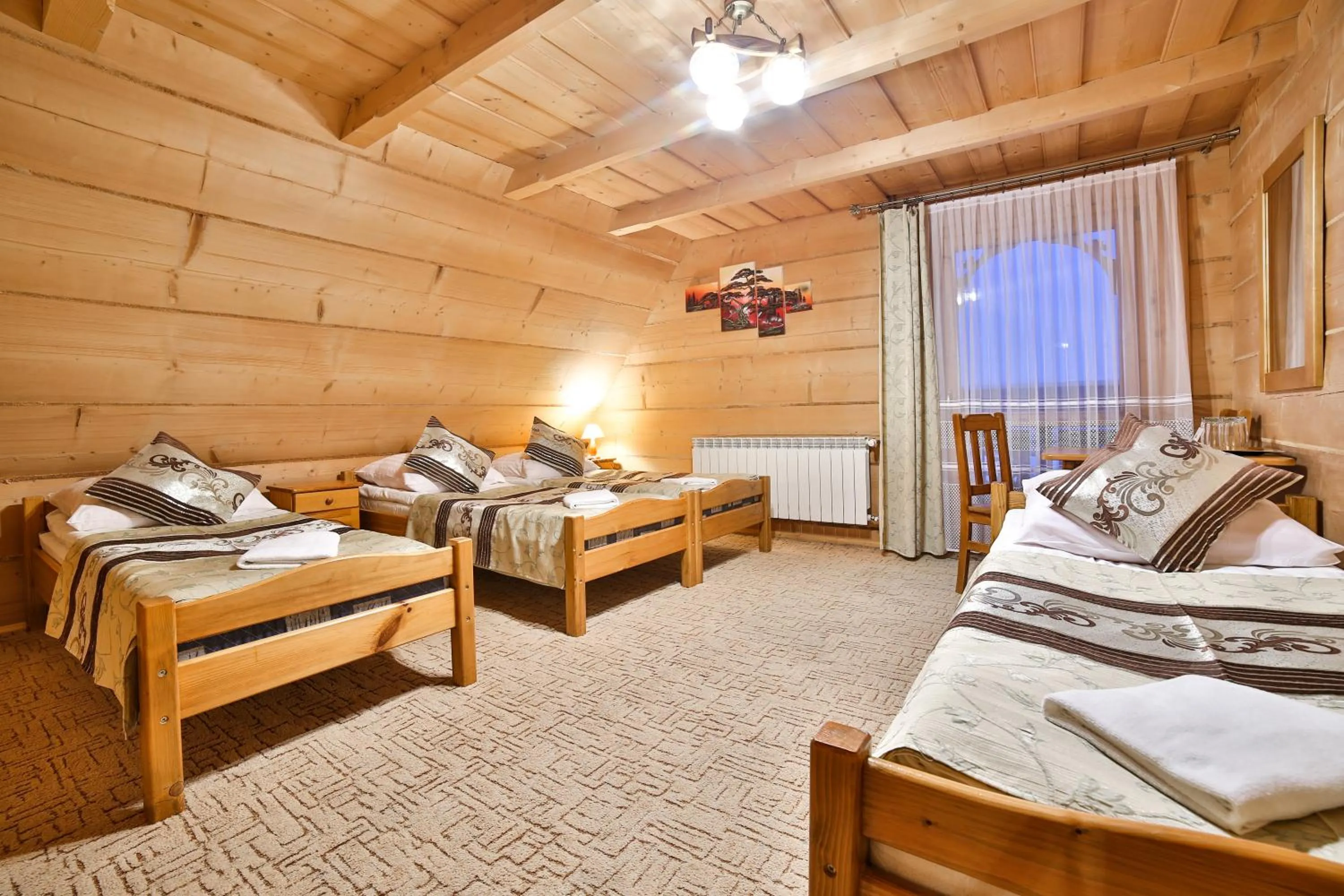 Photo of the whole room, Bed in Willa Jarząbek - 5 min do term Szaflary I Gorący Potok