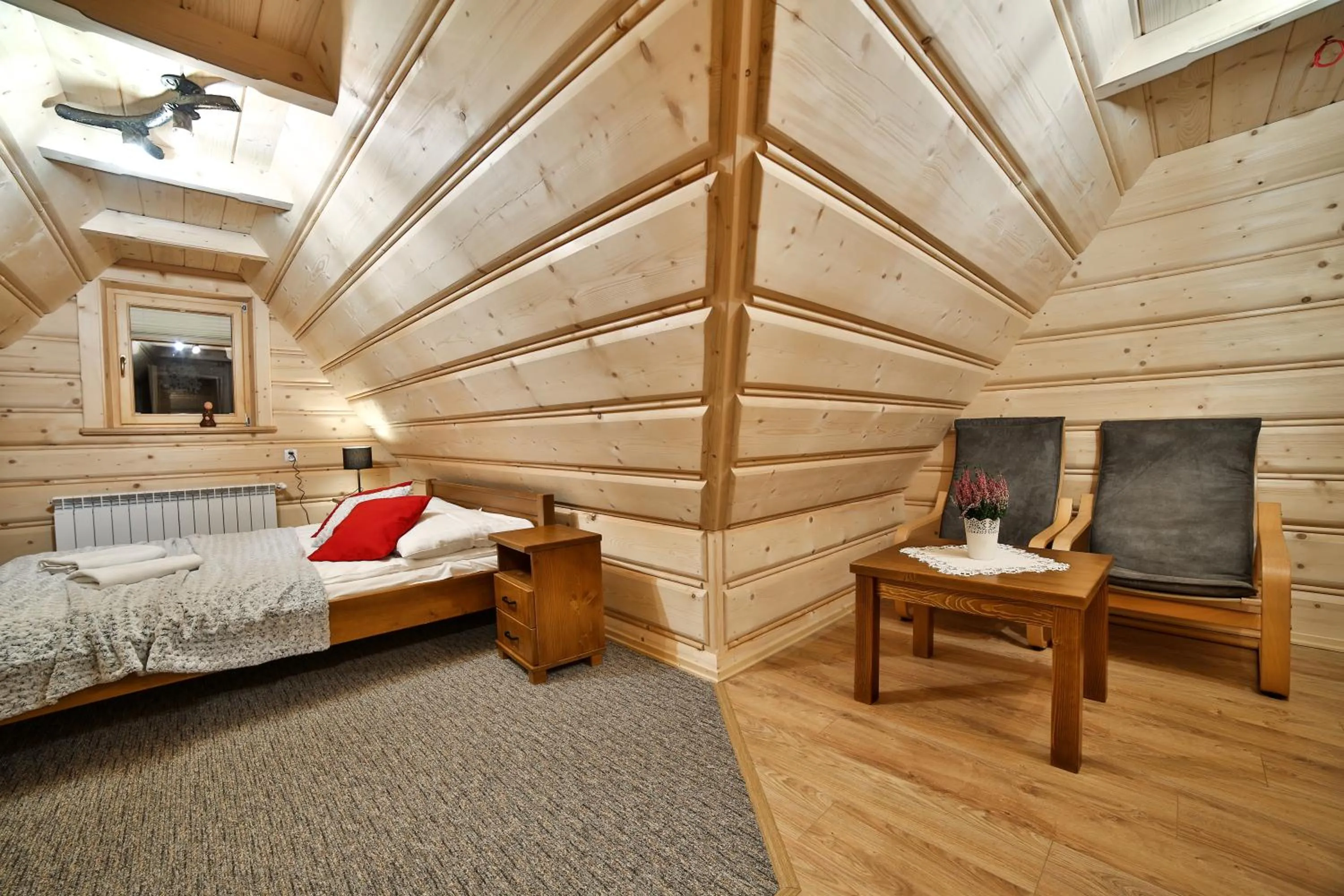 Photo of the whole room, Bed in Willa Jarząbek - 5 min do term Szaflary I Gorący Potok