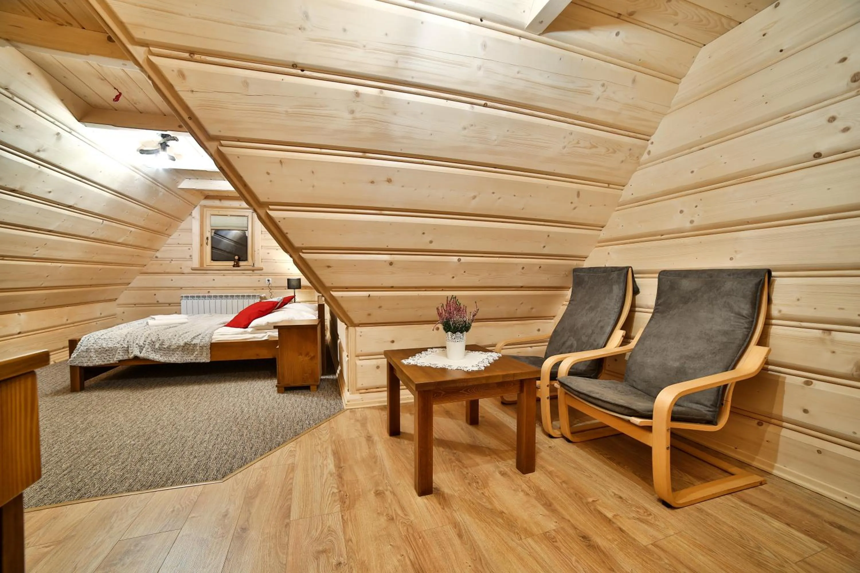 Photo of the whole room, Bed in Willa Jarząbek - 5 min do term Szaflary I Gorący Potok