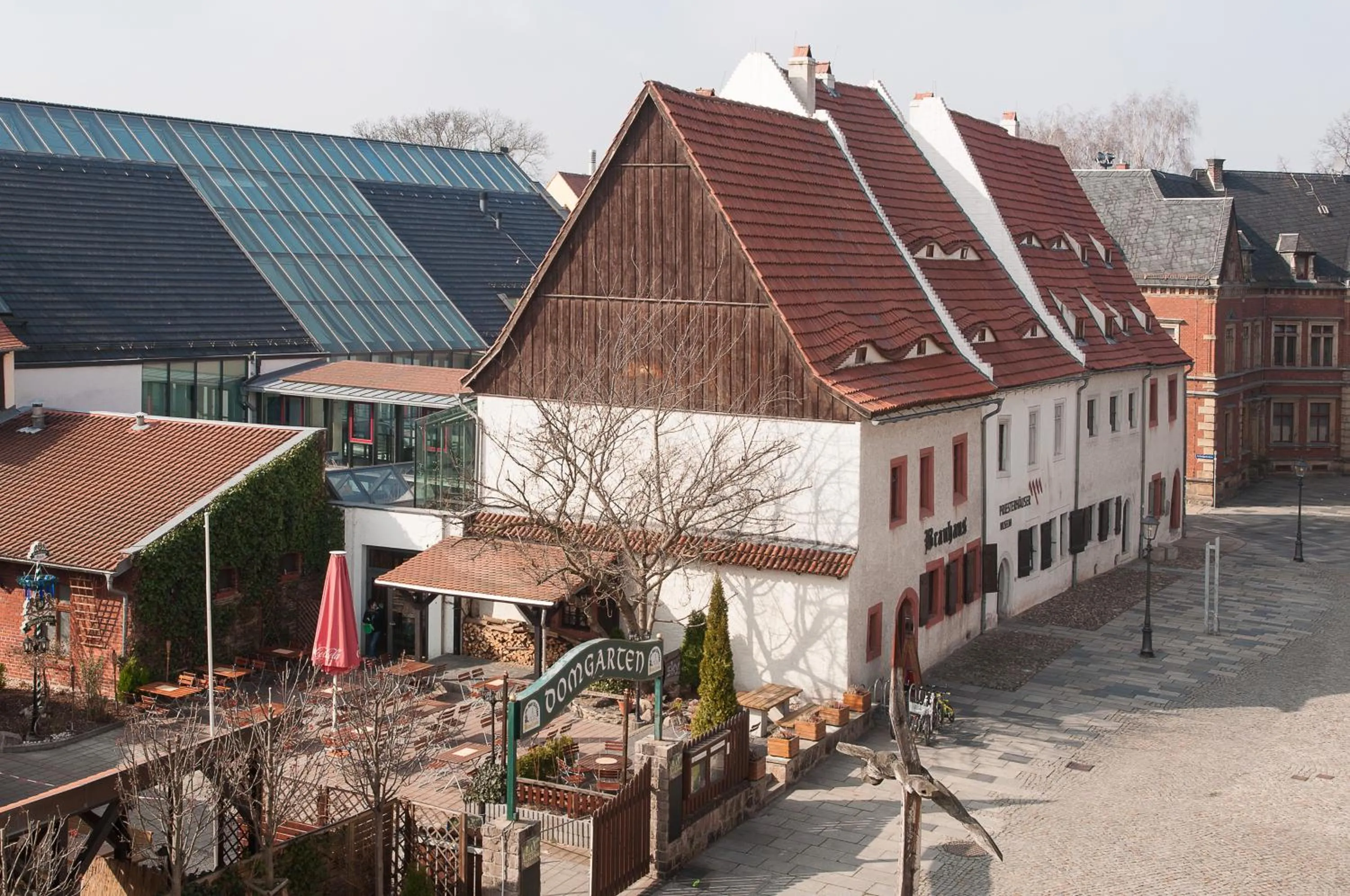 Bird's eye view in Gasthaus Alte Münze