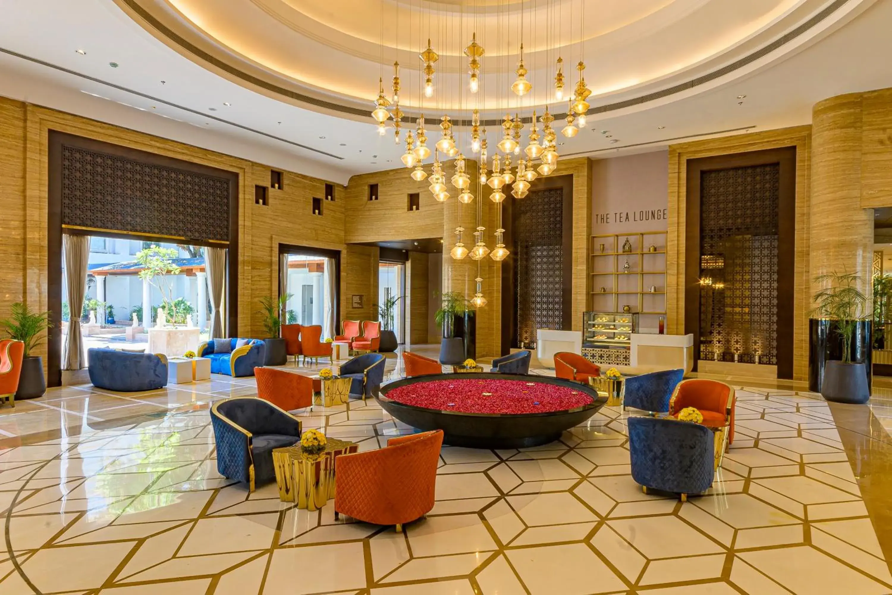Living room in Taj Gandhinagar Resort and Spa Living room in Taj Gandhinagar Resort and Spa