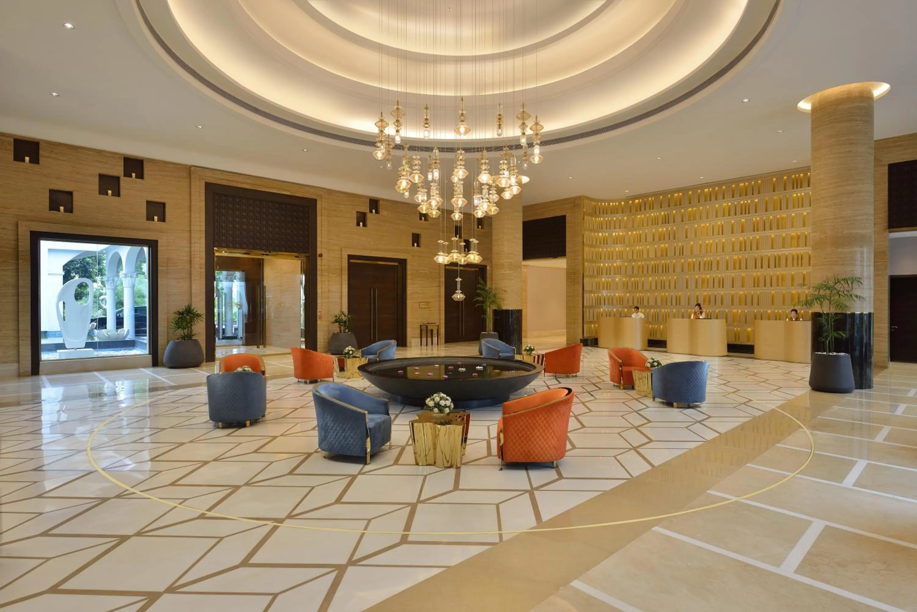 Living room in Taj Gandhinagar Resort and Spa