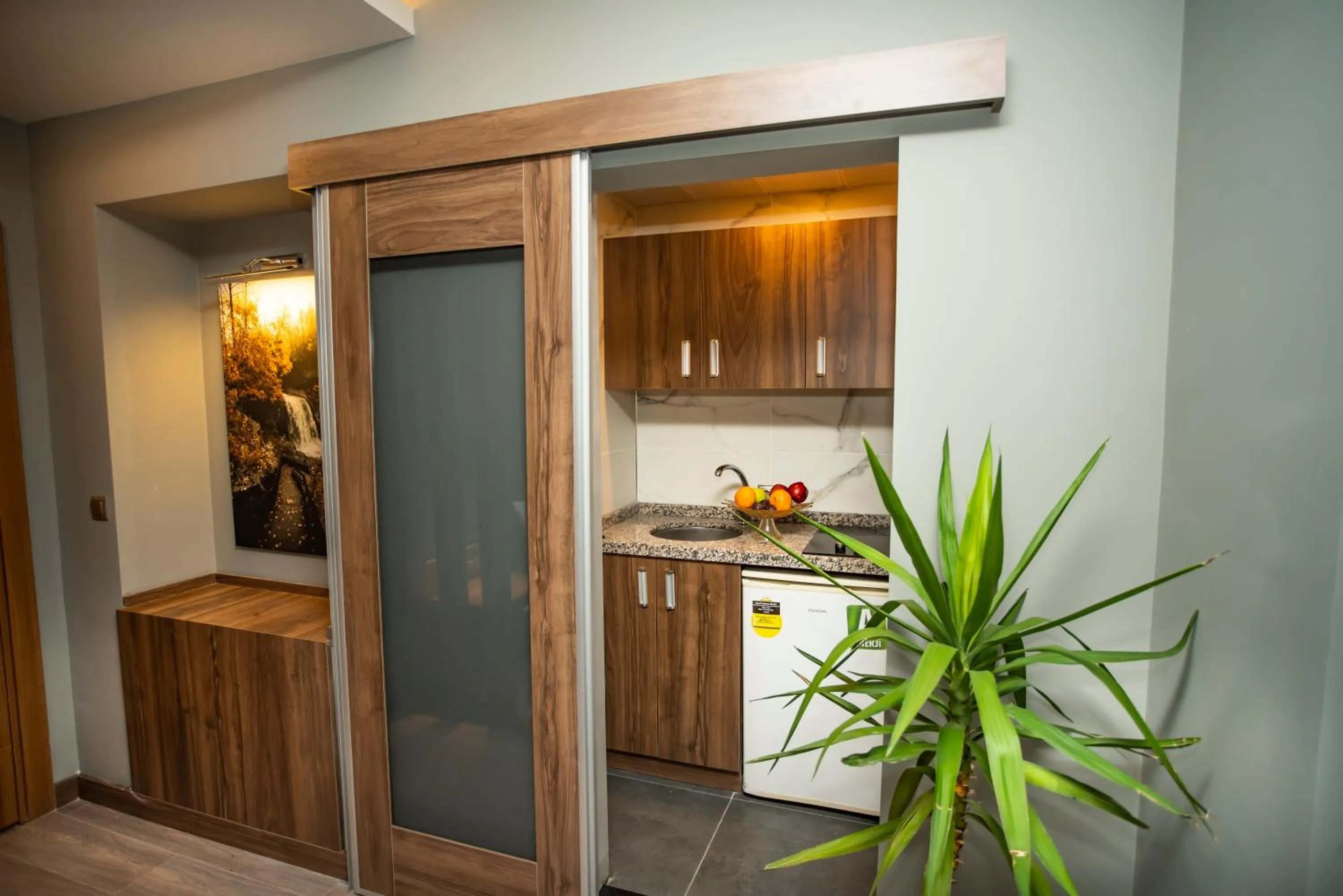 Kitchen or kitchenette in Nova Suite Residence