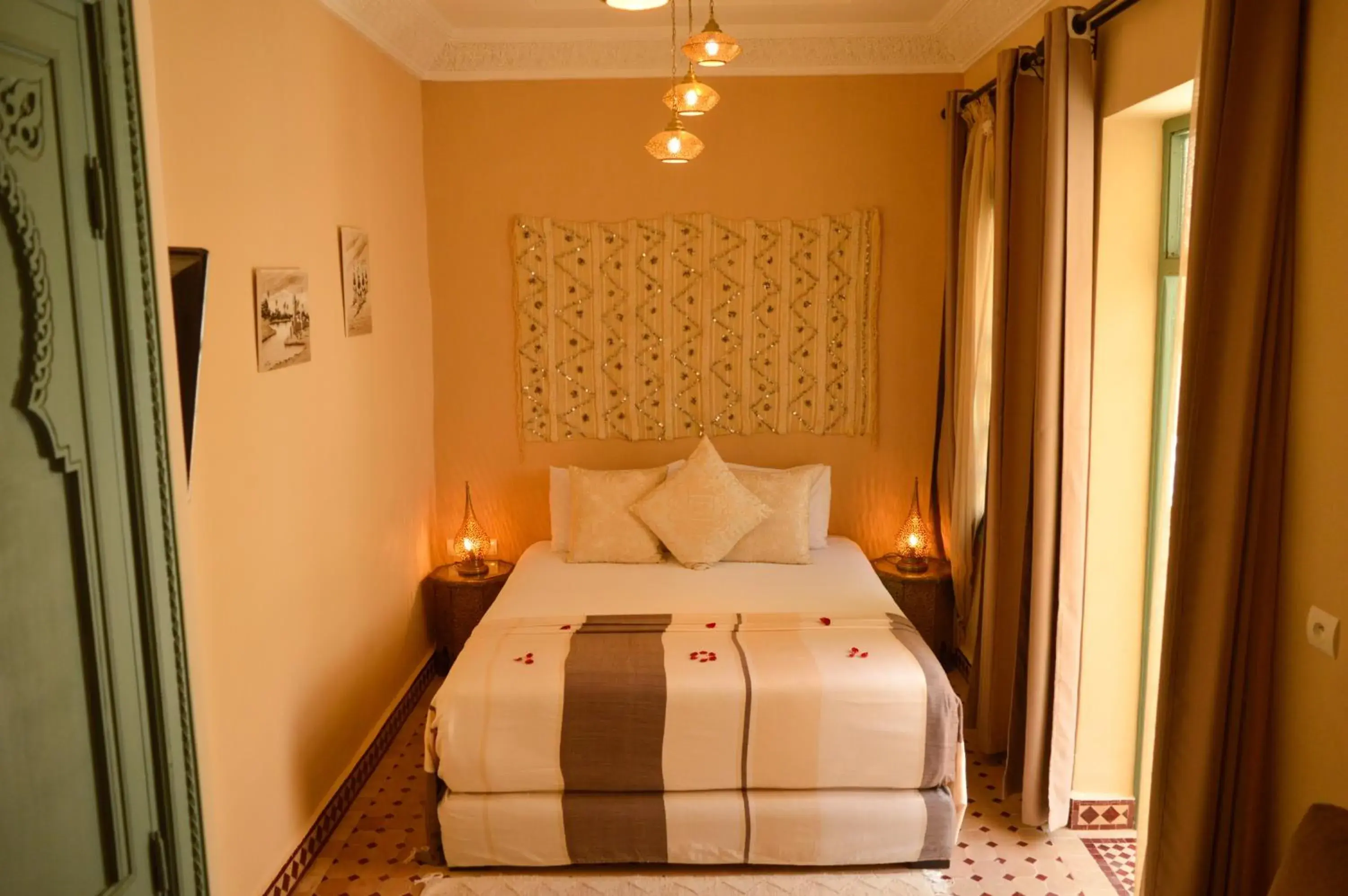 Bed in Riad Jalina Bed in Riad Jalina