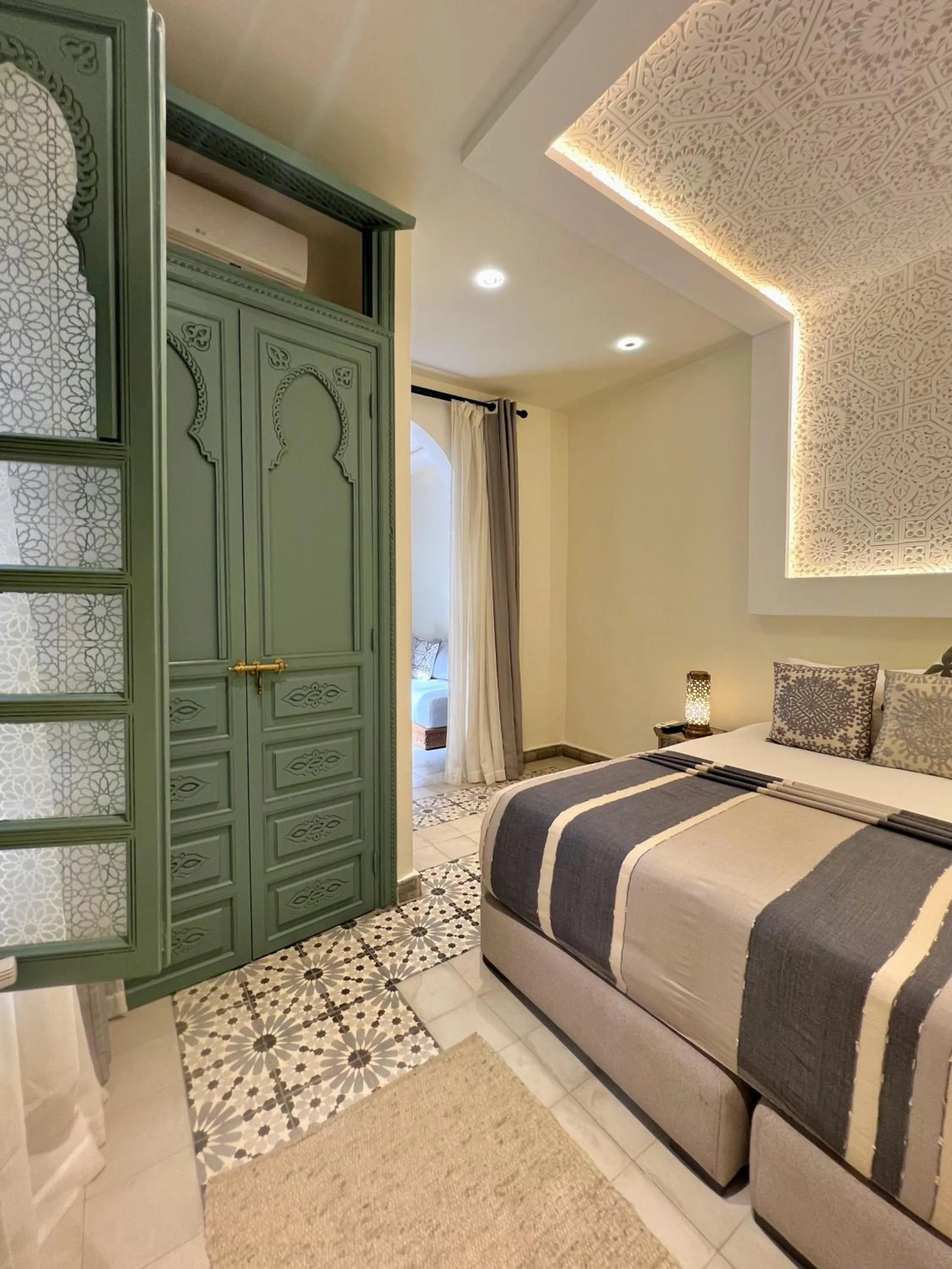 Bed in Riad Jalina