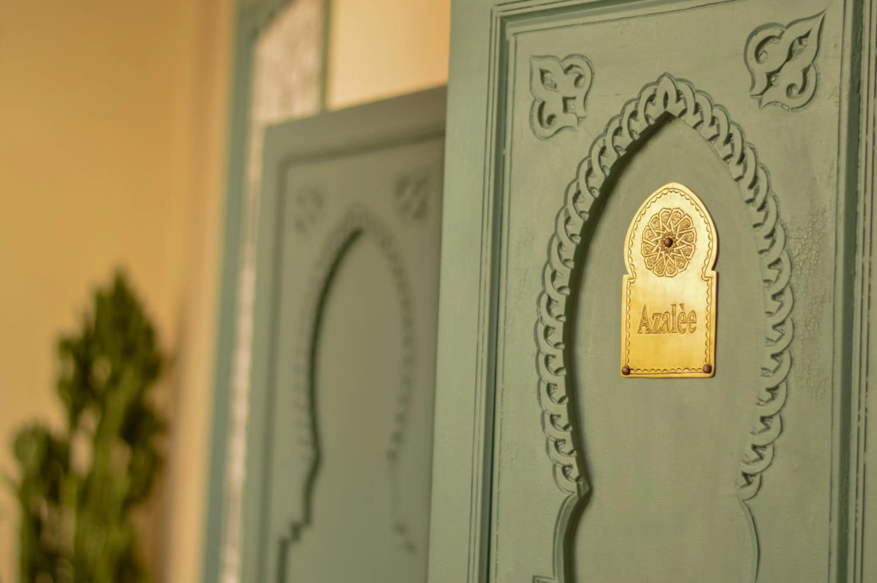 Decorative detail in Riad Jalina