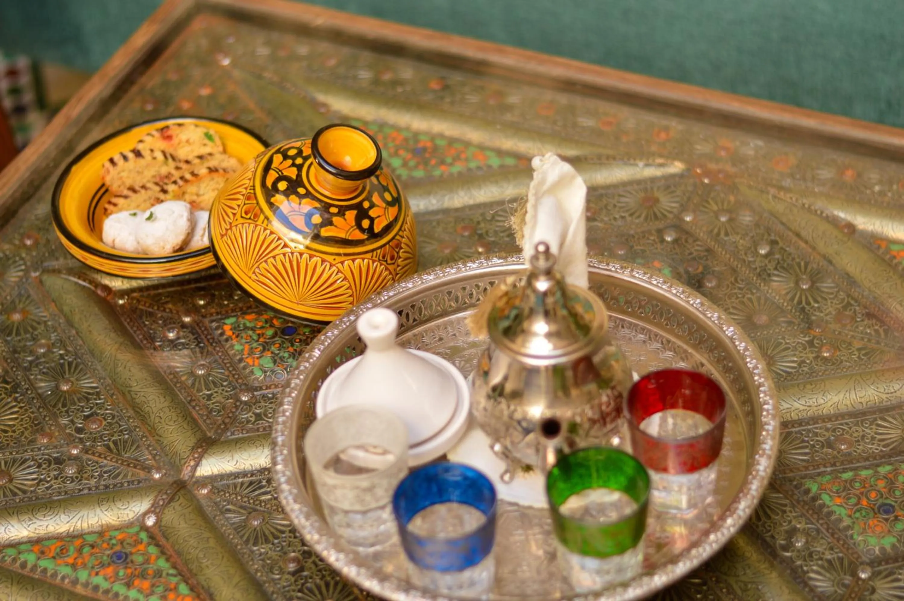 Food and drinks in Riad Jalina