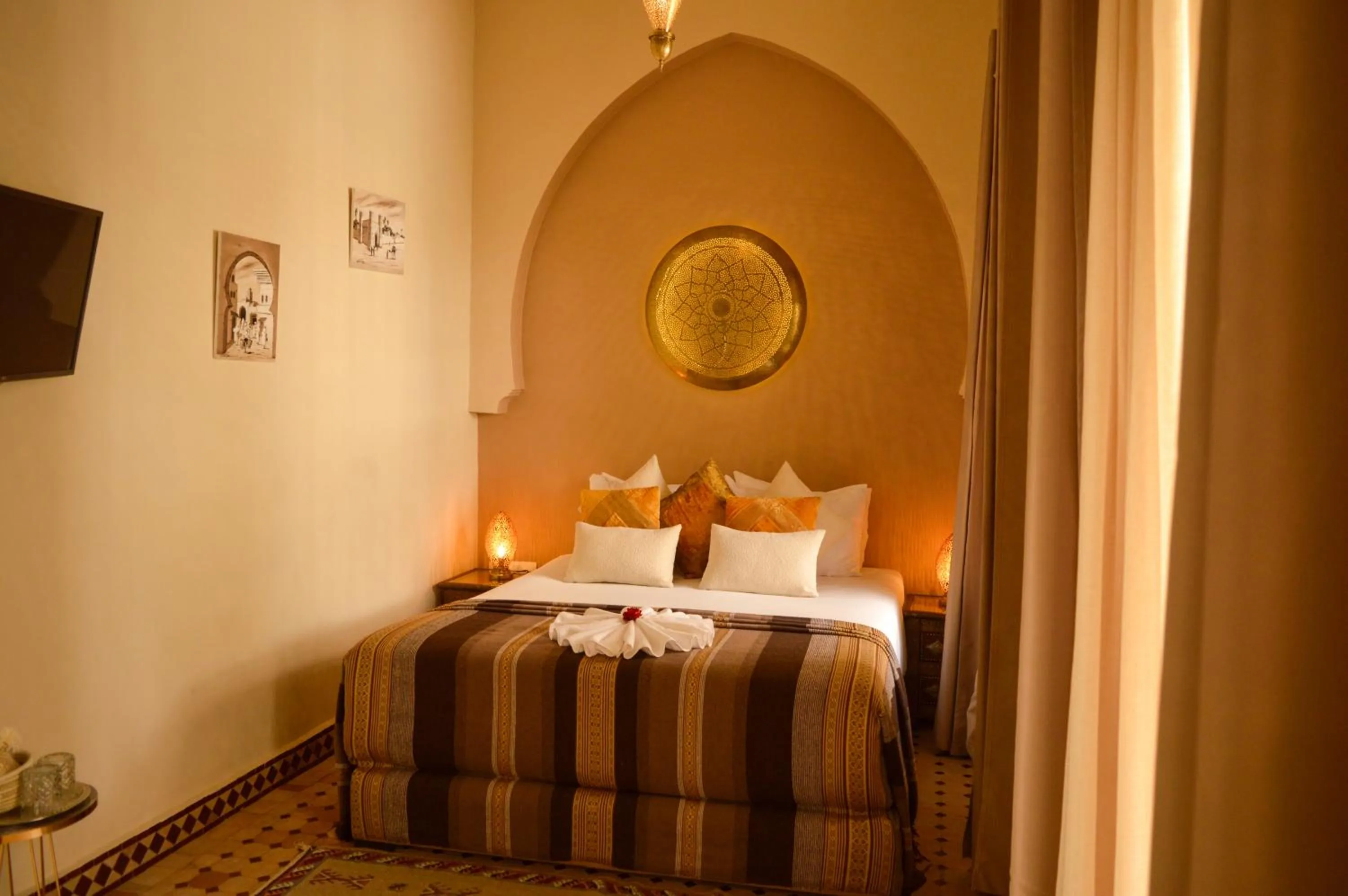 Bedroom, Bed in Riad Jalina