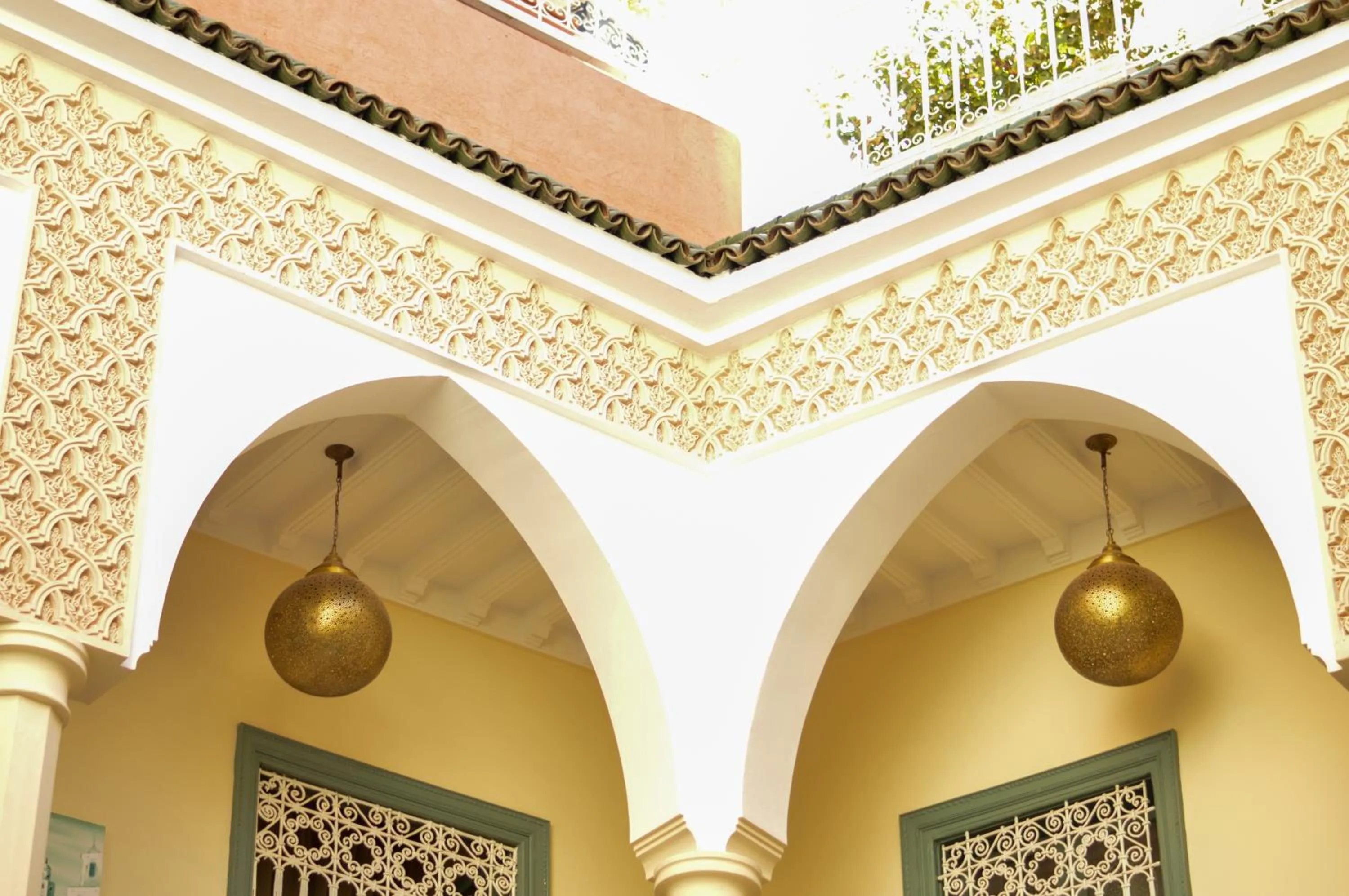 Decorative detail in Riad Jalina