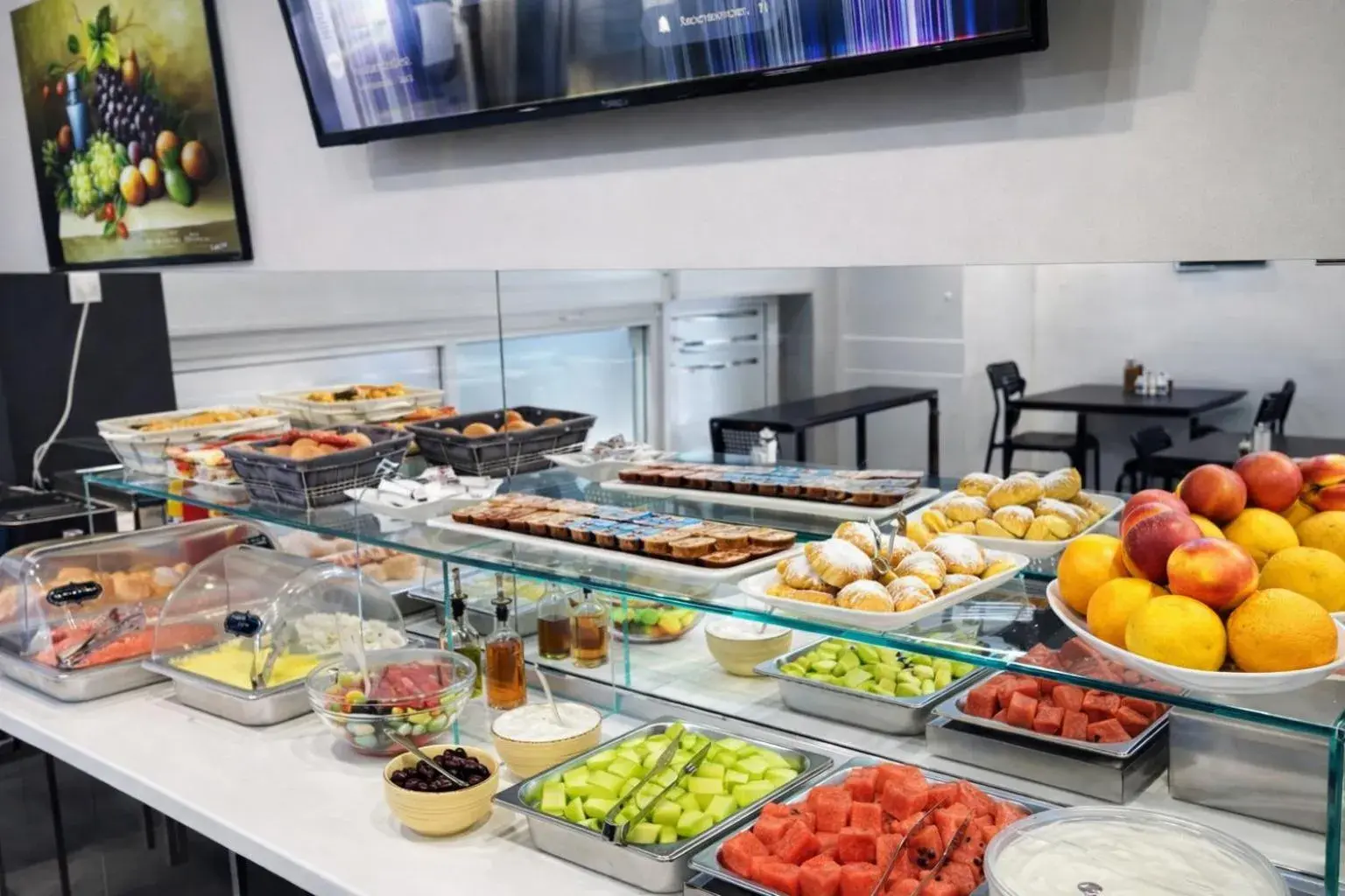 Breakfast in New Amaryllis Hotel Breakfast in New Amaryllis Hotel