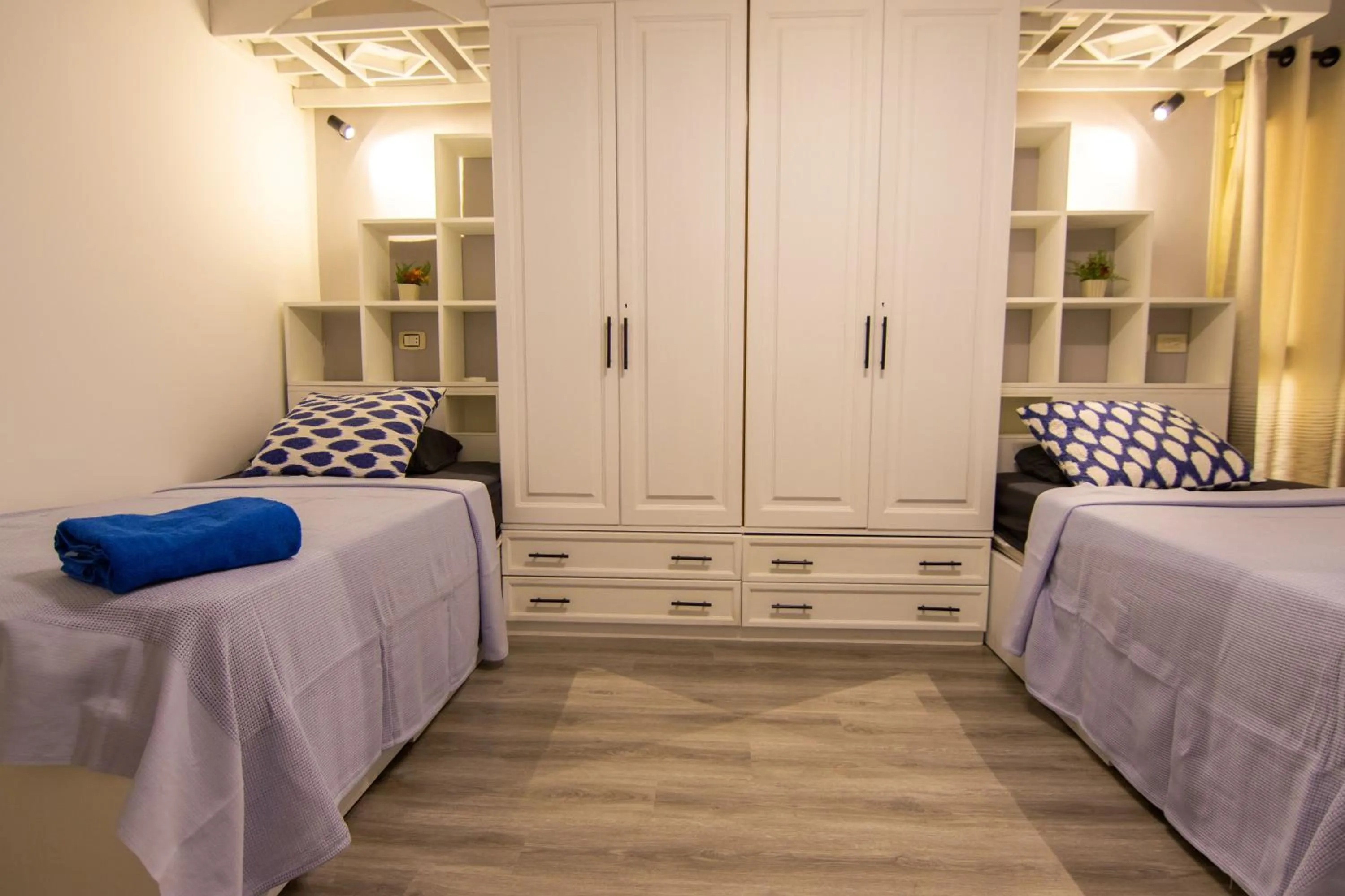 Bed in Lovely 3BR Apartment in Heart of Mohandseen