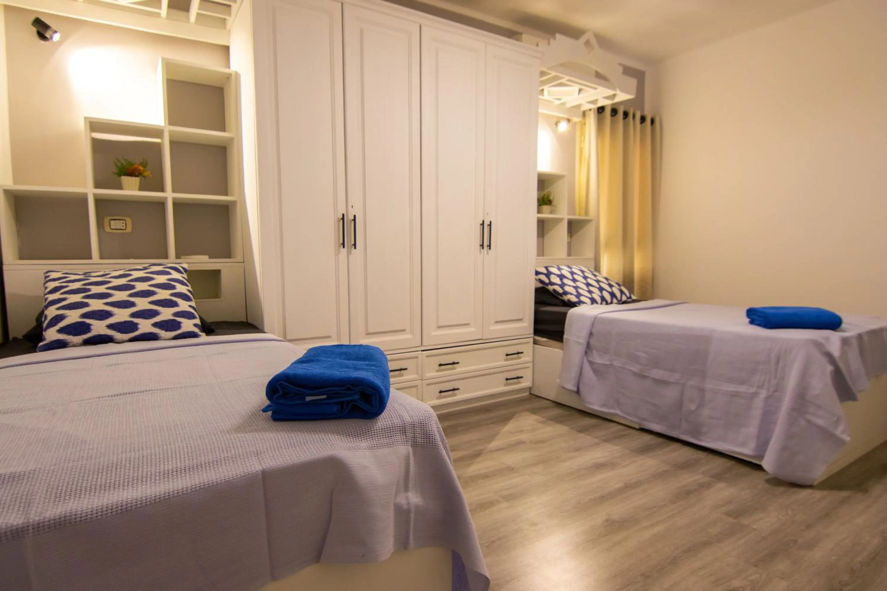 Bed in Lovely 3BR Apartment in Heart of Mohandseen