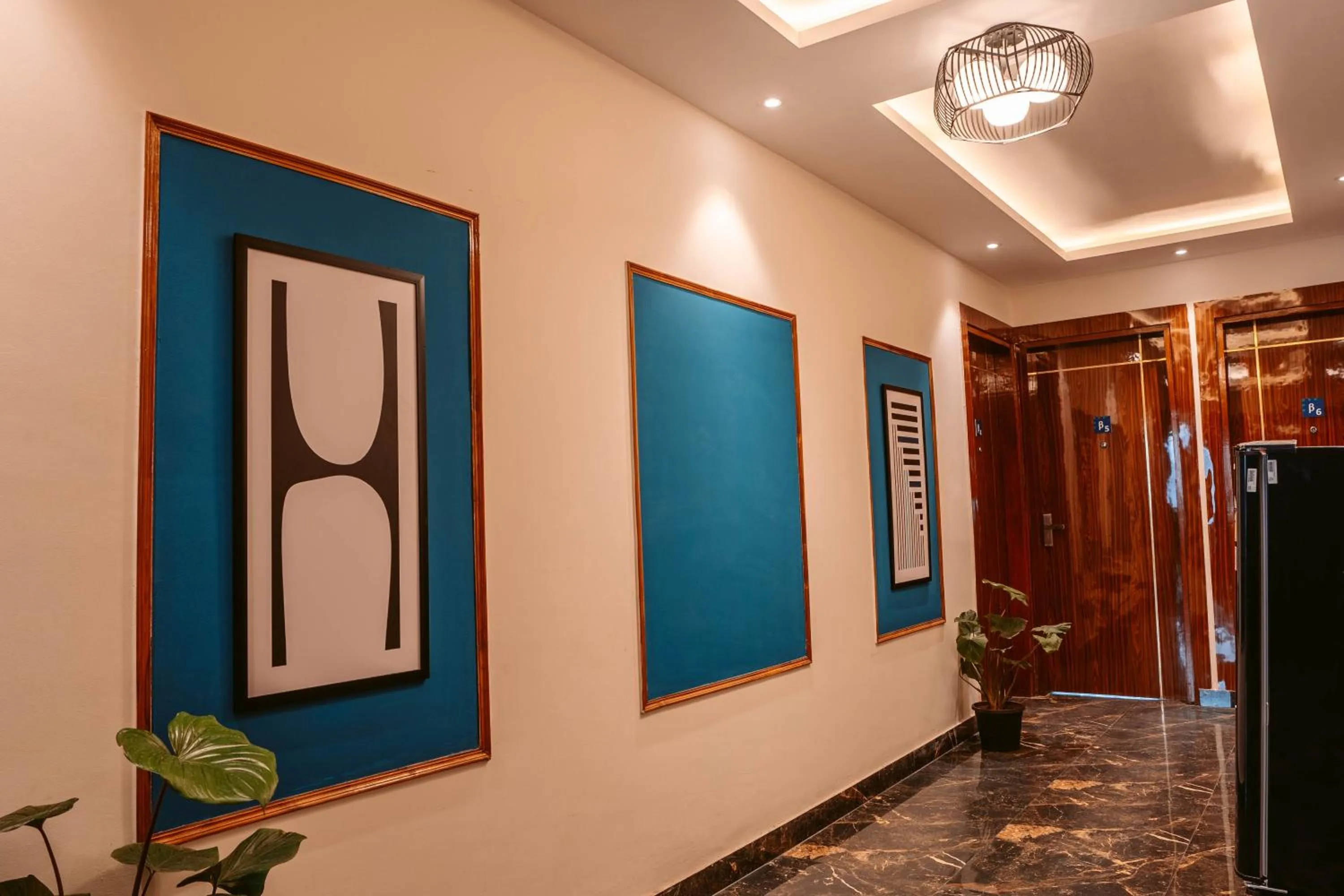 Lobby or reception in FlxHo Duo - Serviced Apartment & Rooms - Golf Course Road