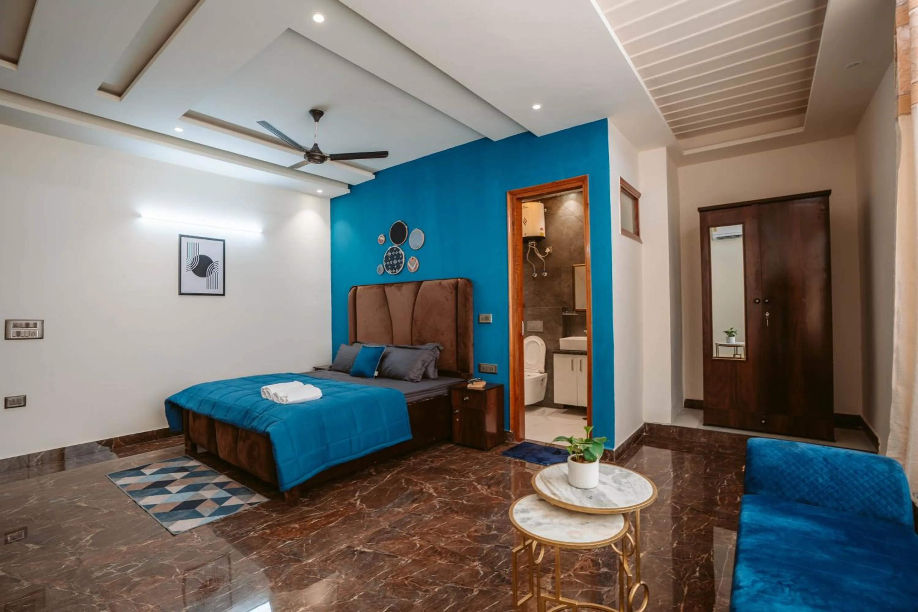 Photo of the whole room in FlxHo Duo - Serviced Apartment & Rooms - Golf Course Road