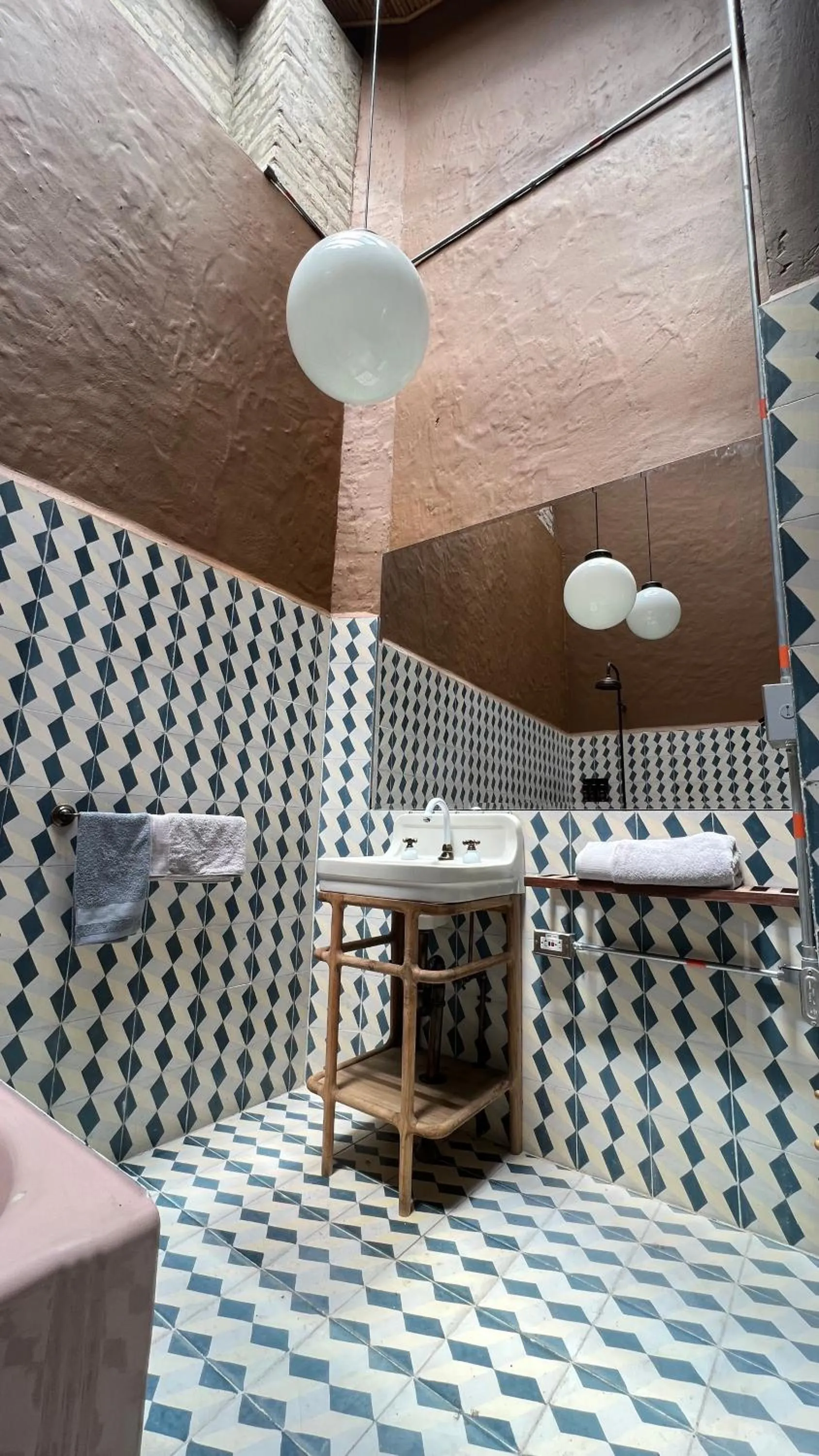 Bathroom in Hotel Dios