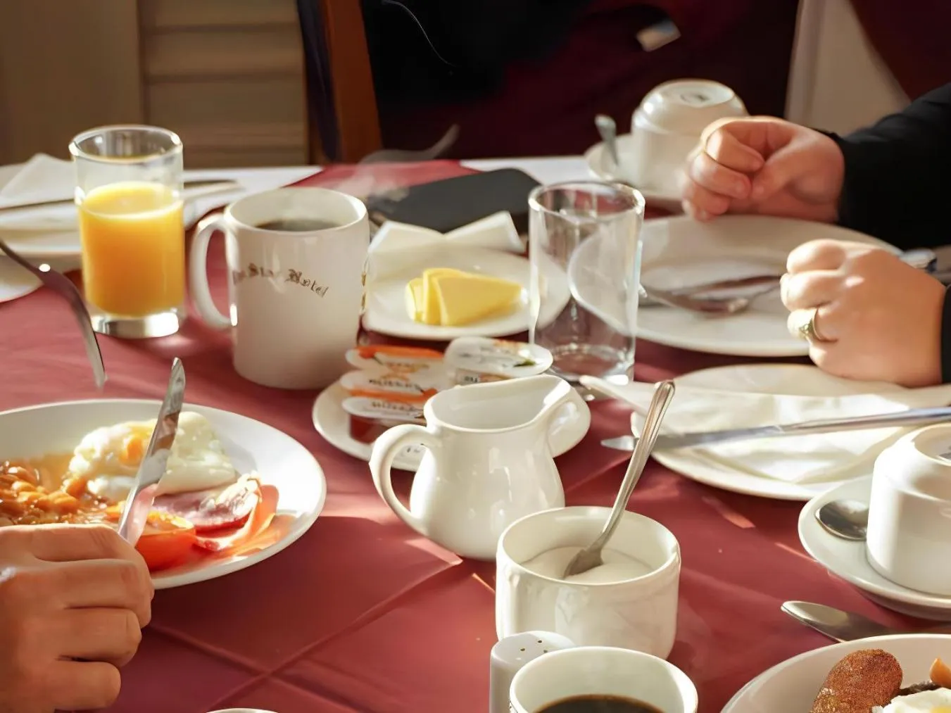 Breakfast in The Star Hotel