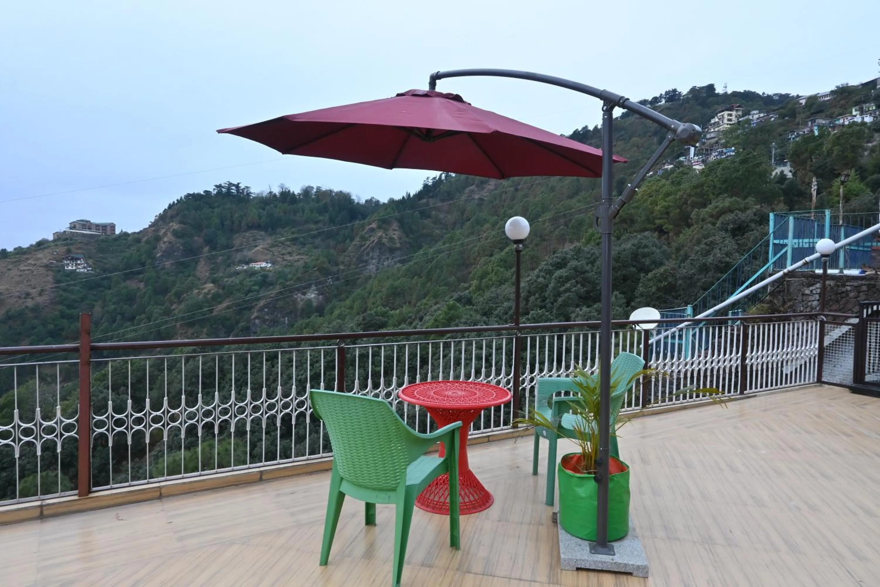 Balcony/Terrace in Om Niwas Homestay
