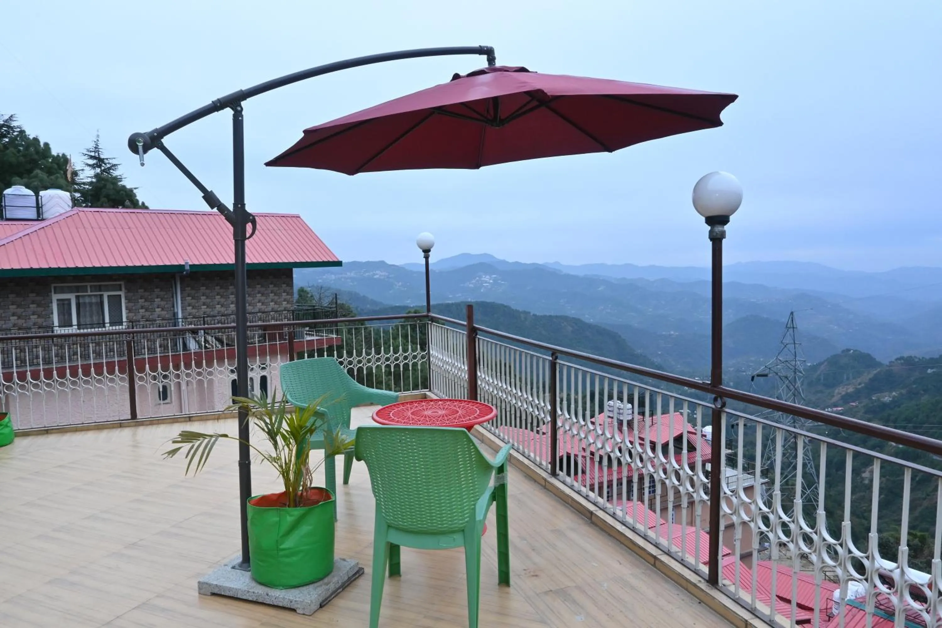 Balcony/Terrace in Om Niwas Homestay