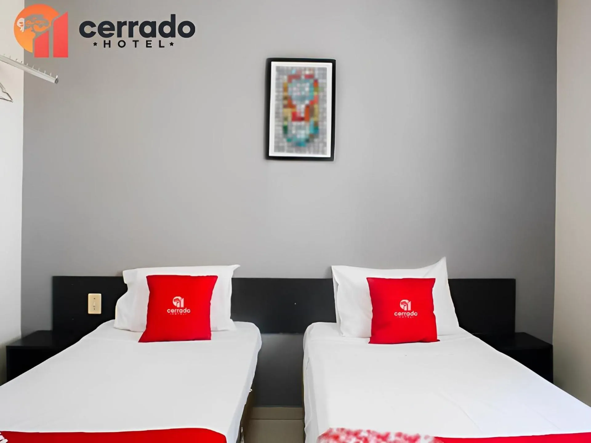 Bed in Cerrado Hotel LTDA