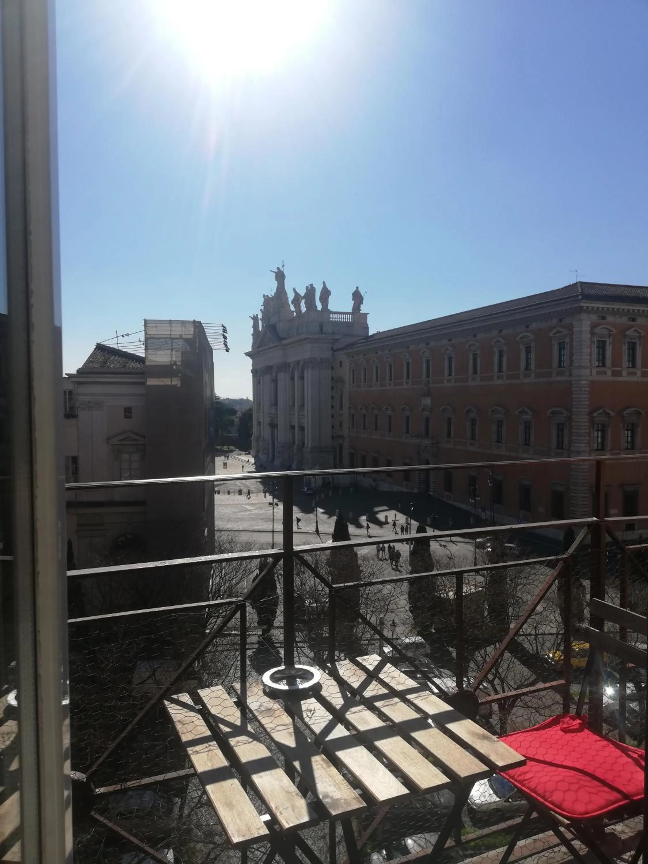 Balcony/Terrace in Aria Rome Rooms