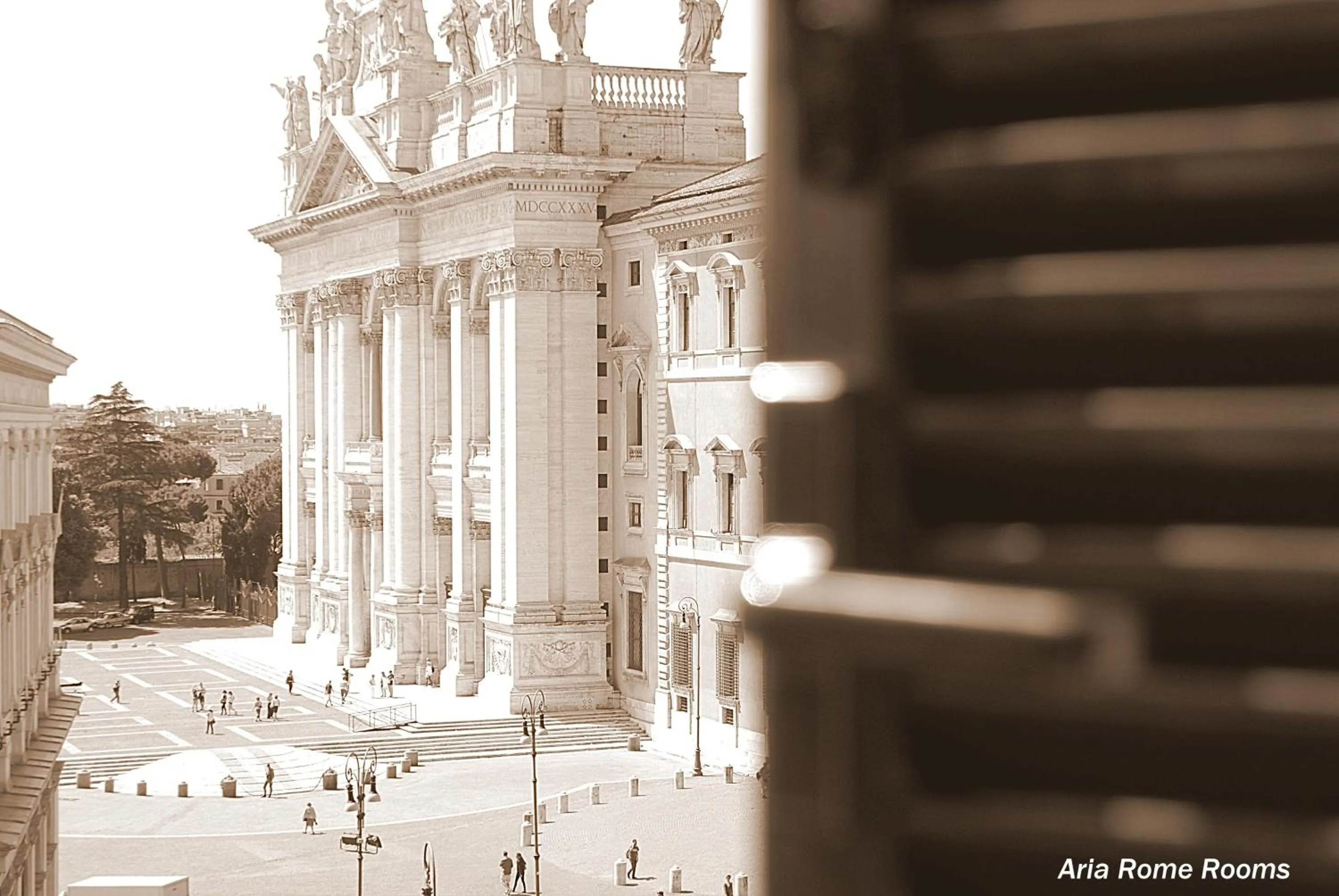 Nearby landmark in Aria Rome Rooms