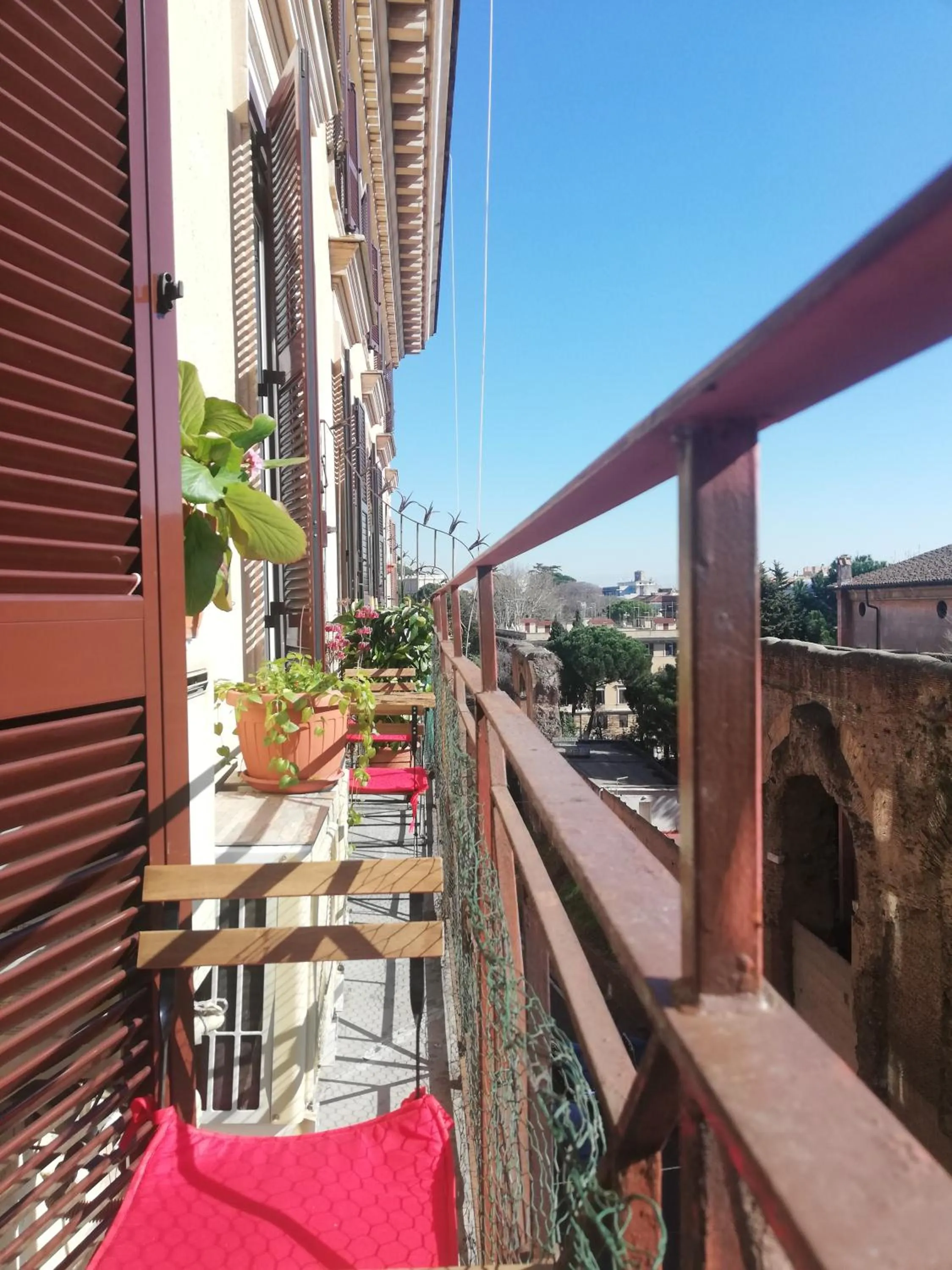 Balcony/Terrace in Aria Rome Rooms