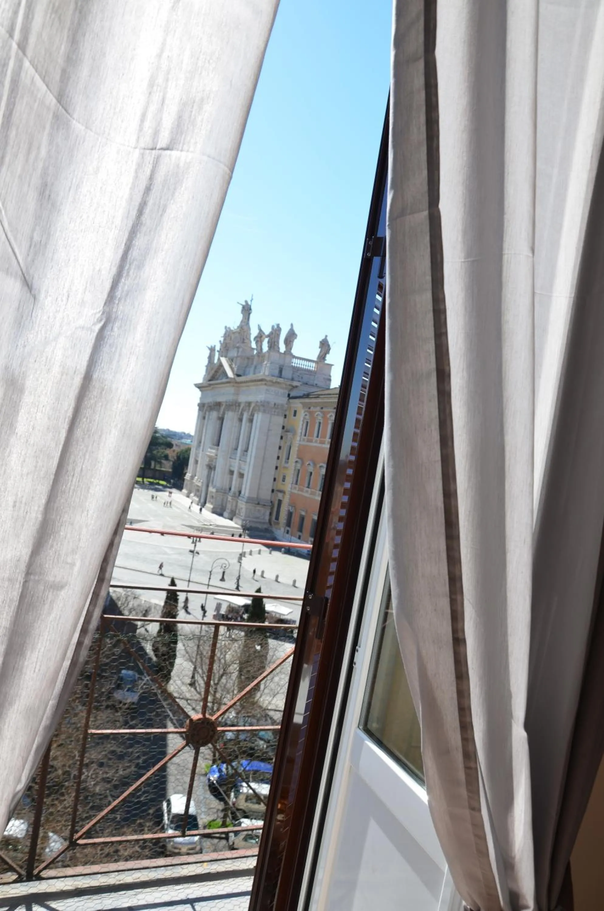 Bird's eye view in Aria Rome Rooms