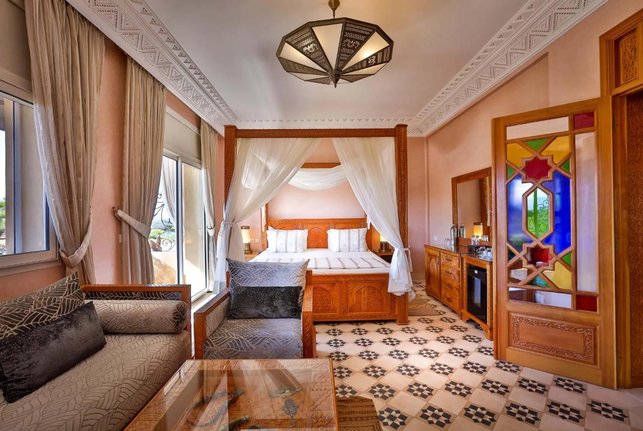 Bed in Palais Amador