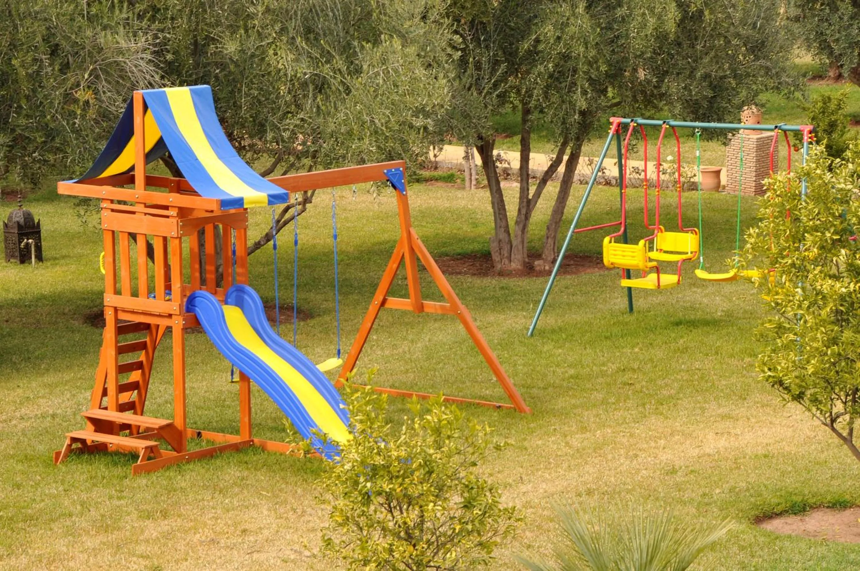 Children play ground in Palais Amador