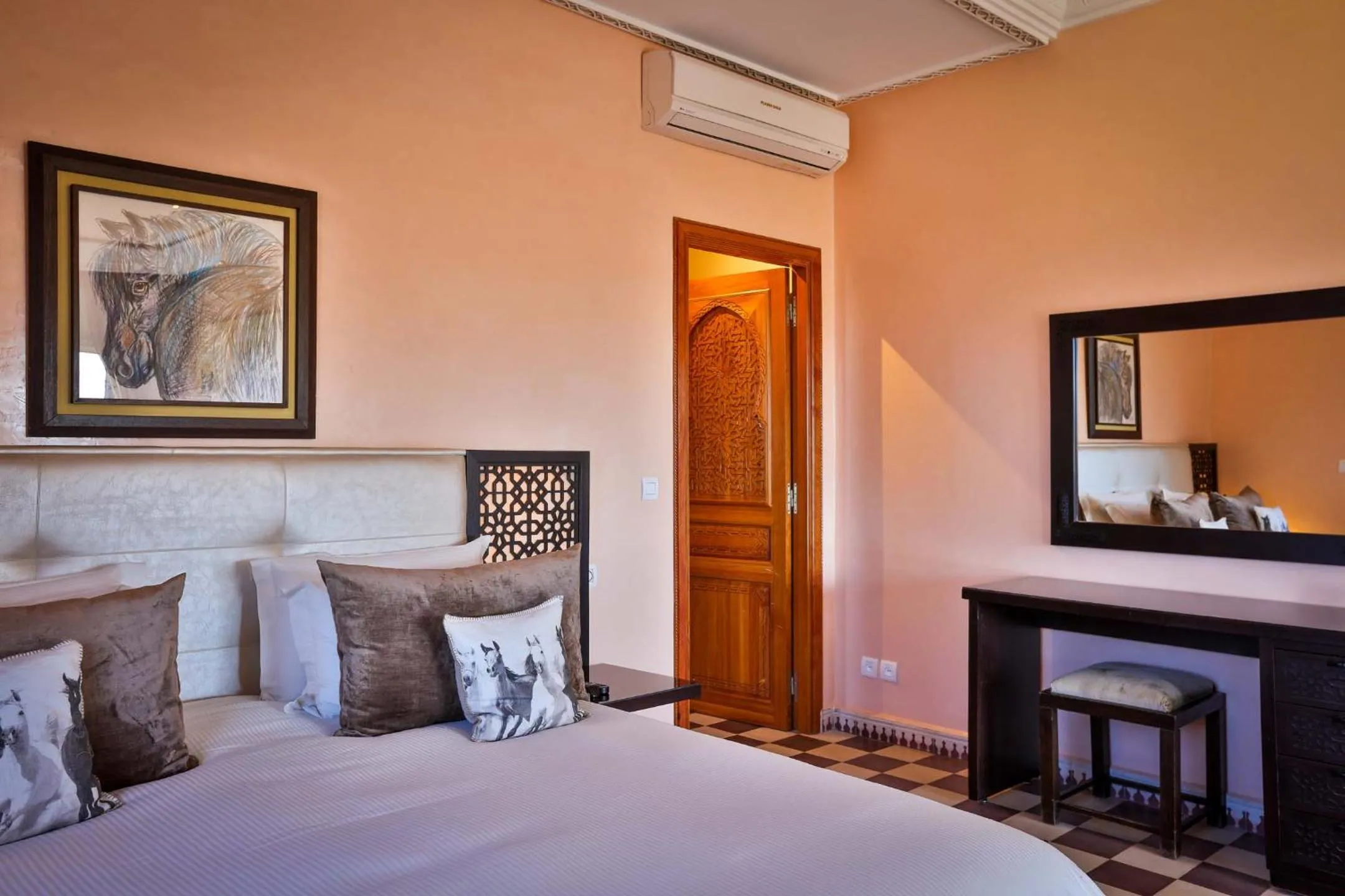 Bed in Palais Amador