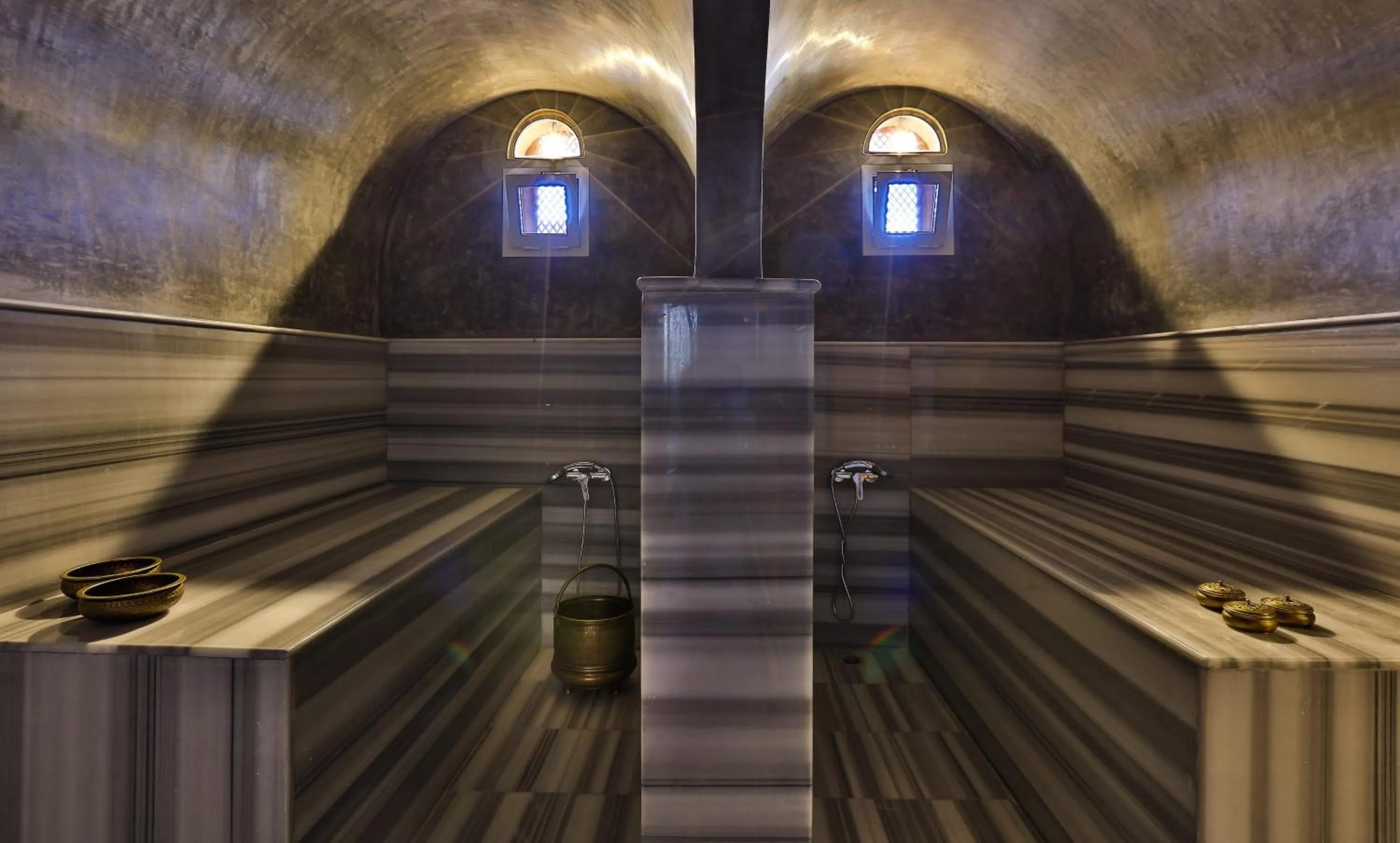 Steam room in Palais Amador