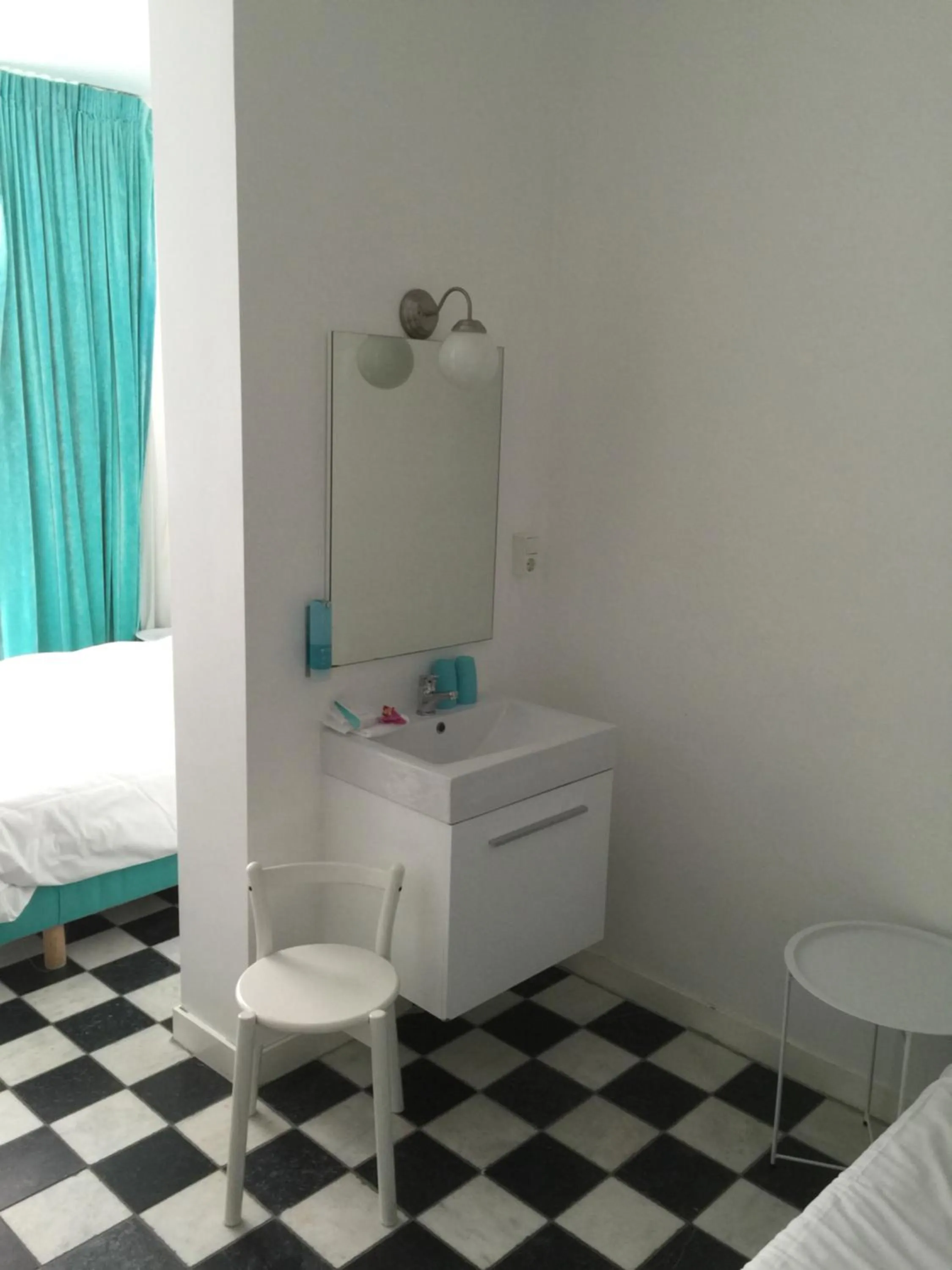 Decorative detail, Bed in Hotel Zeespiegel