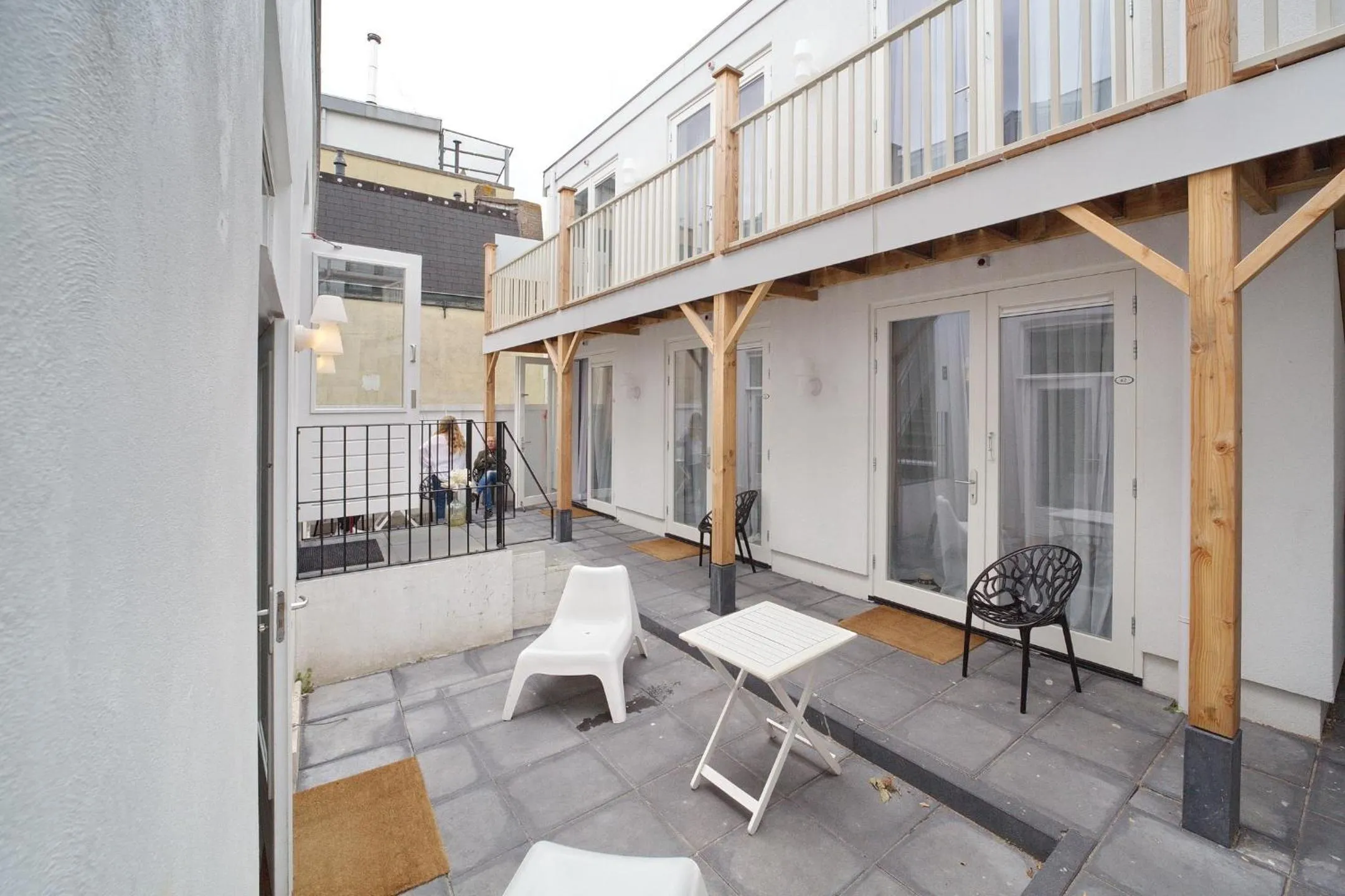 Balcony/Terrace in Hotel Zeespiegel